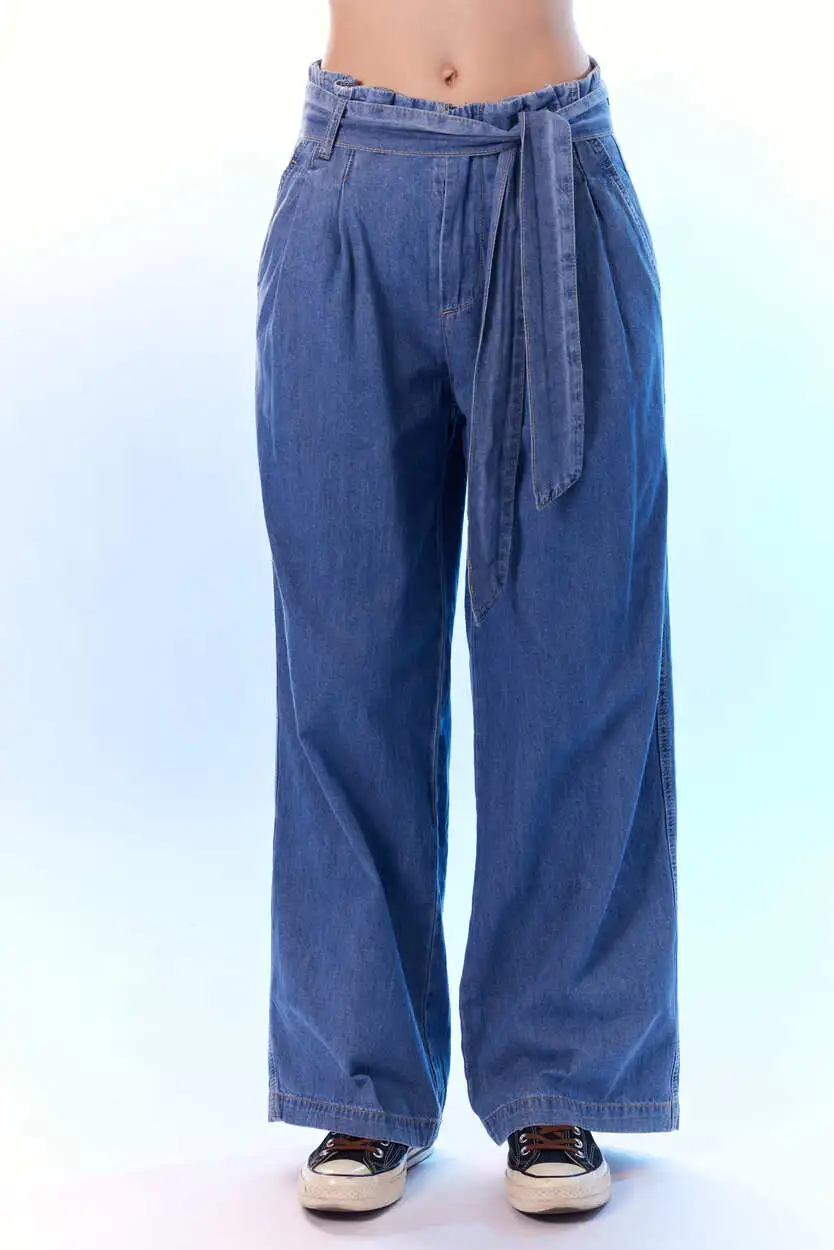 Джинсы голубой для женщин 44196-10 74