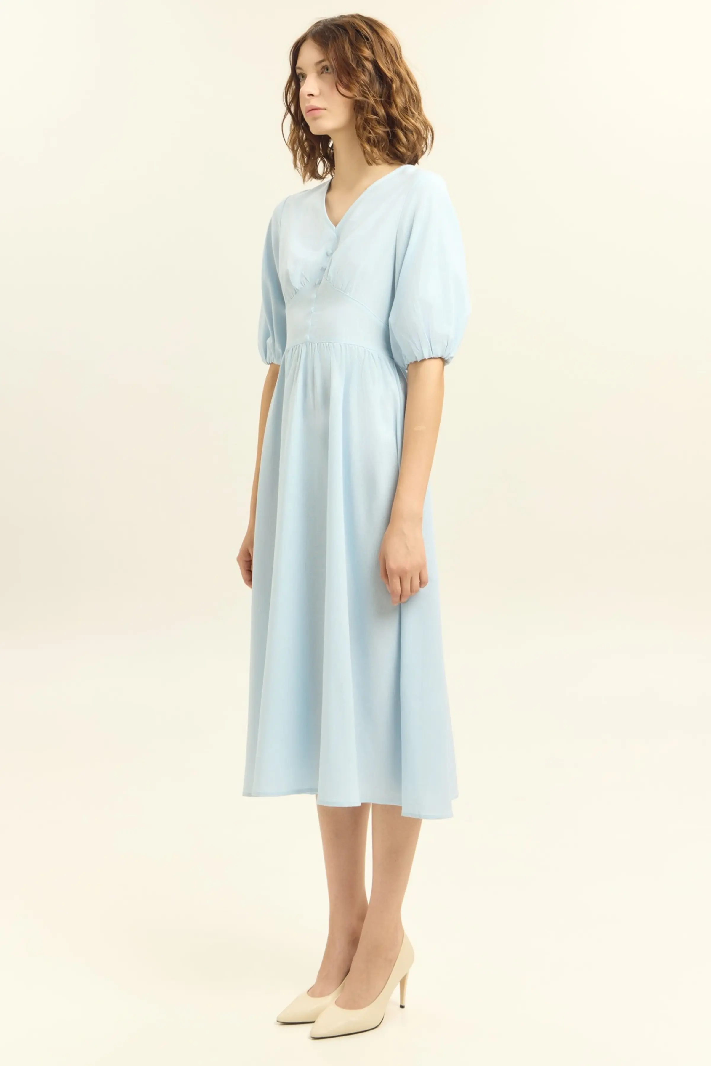 Платье голубой для женщин 45273-10 54