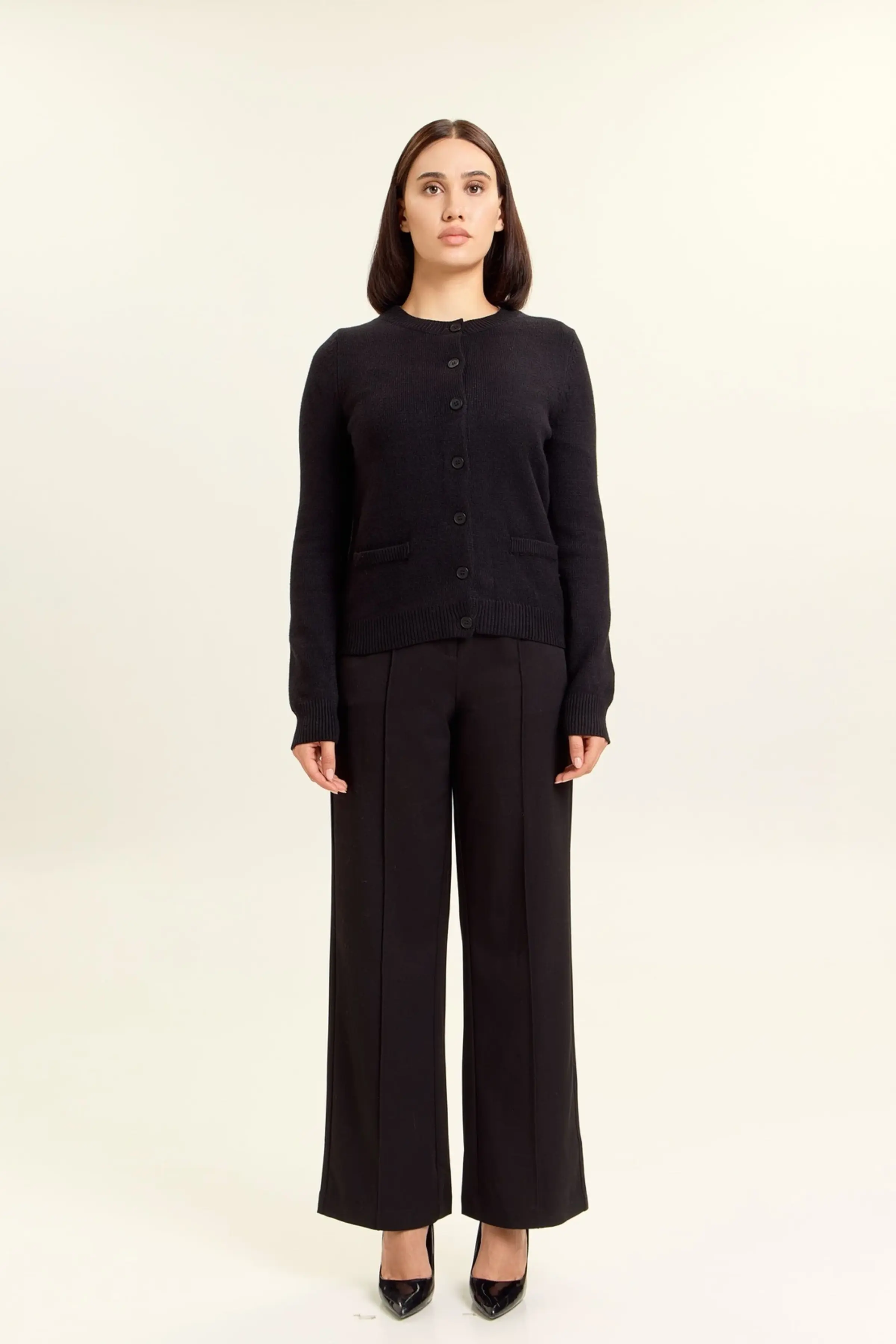 Кардиган черный для женщин 47140-1 50