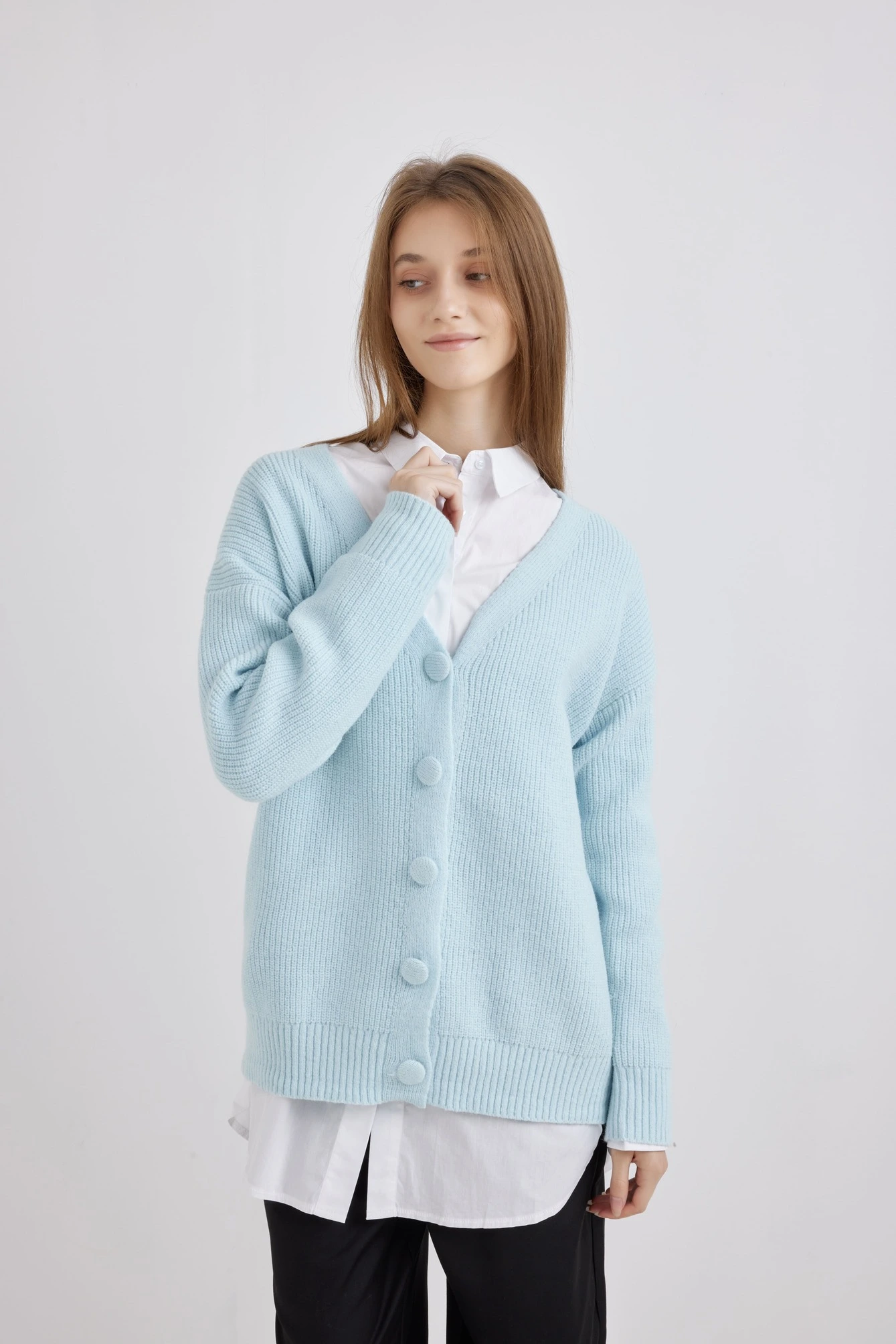 Кардиган синий для женщин 42165-65 50