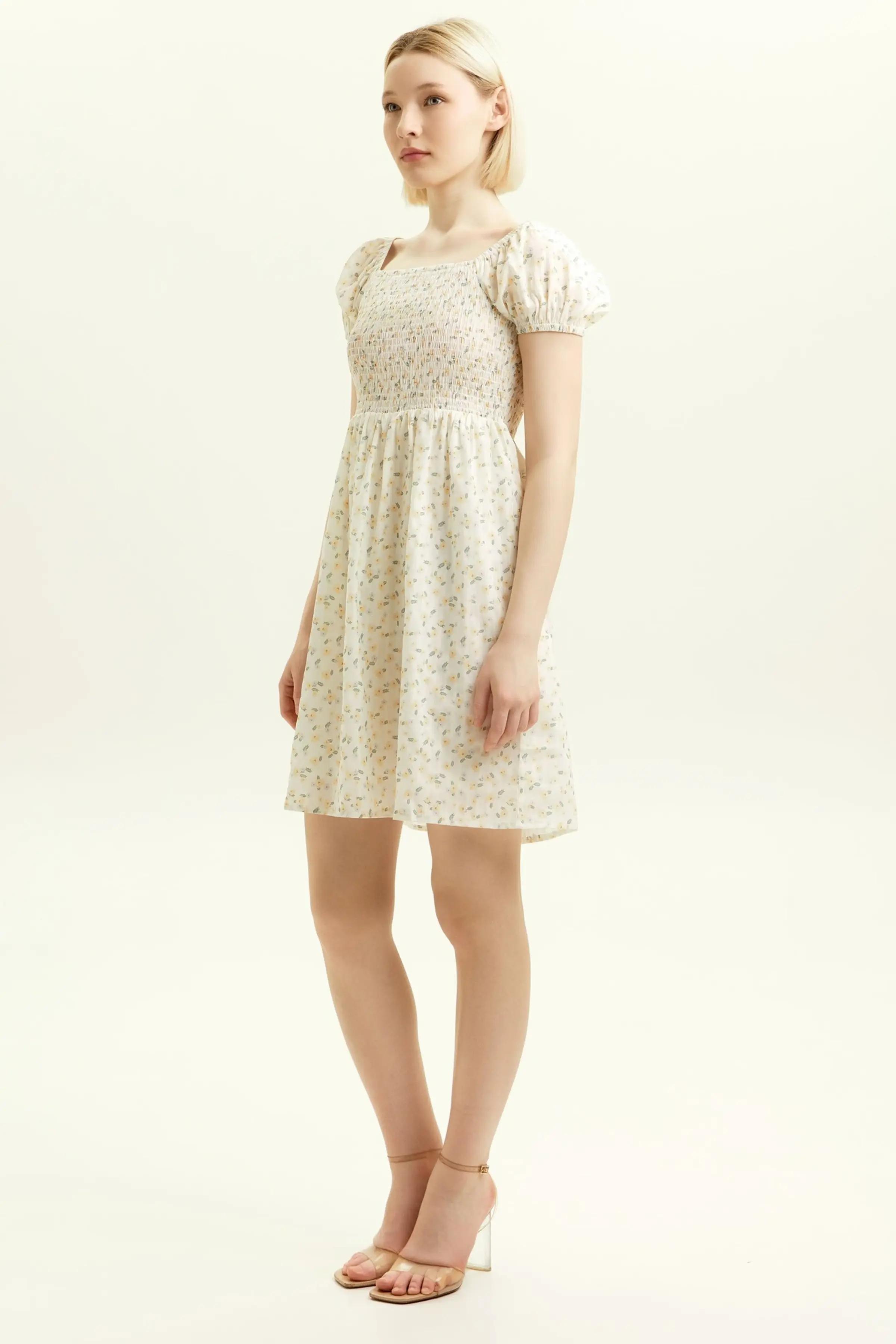 Платье желтый для женщин 45276-5 54