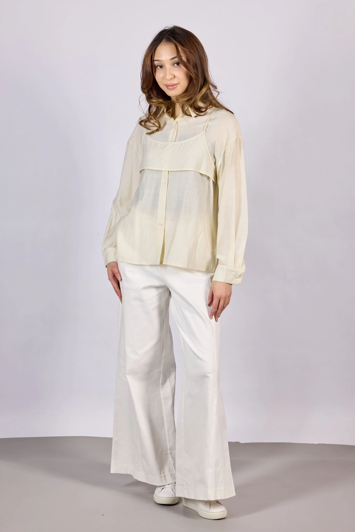 Рубашка бежевый для женщин 44245-15 66