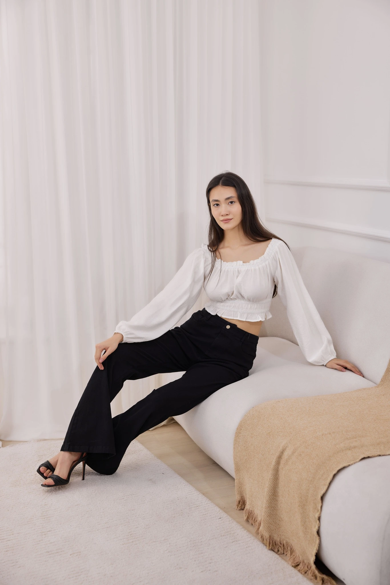 Брюки черный для женщин 41117-1 71