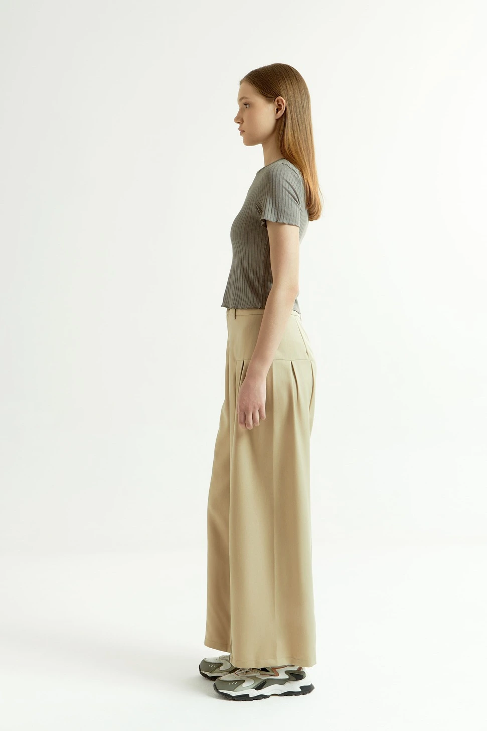 Футболка хаки для женщин 44280-14 67