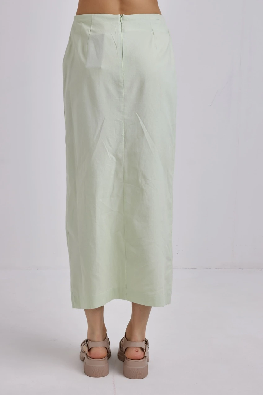 Юбка светло-зеленый для женщин 41209-8 52