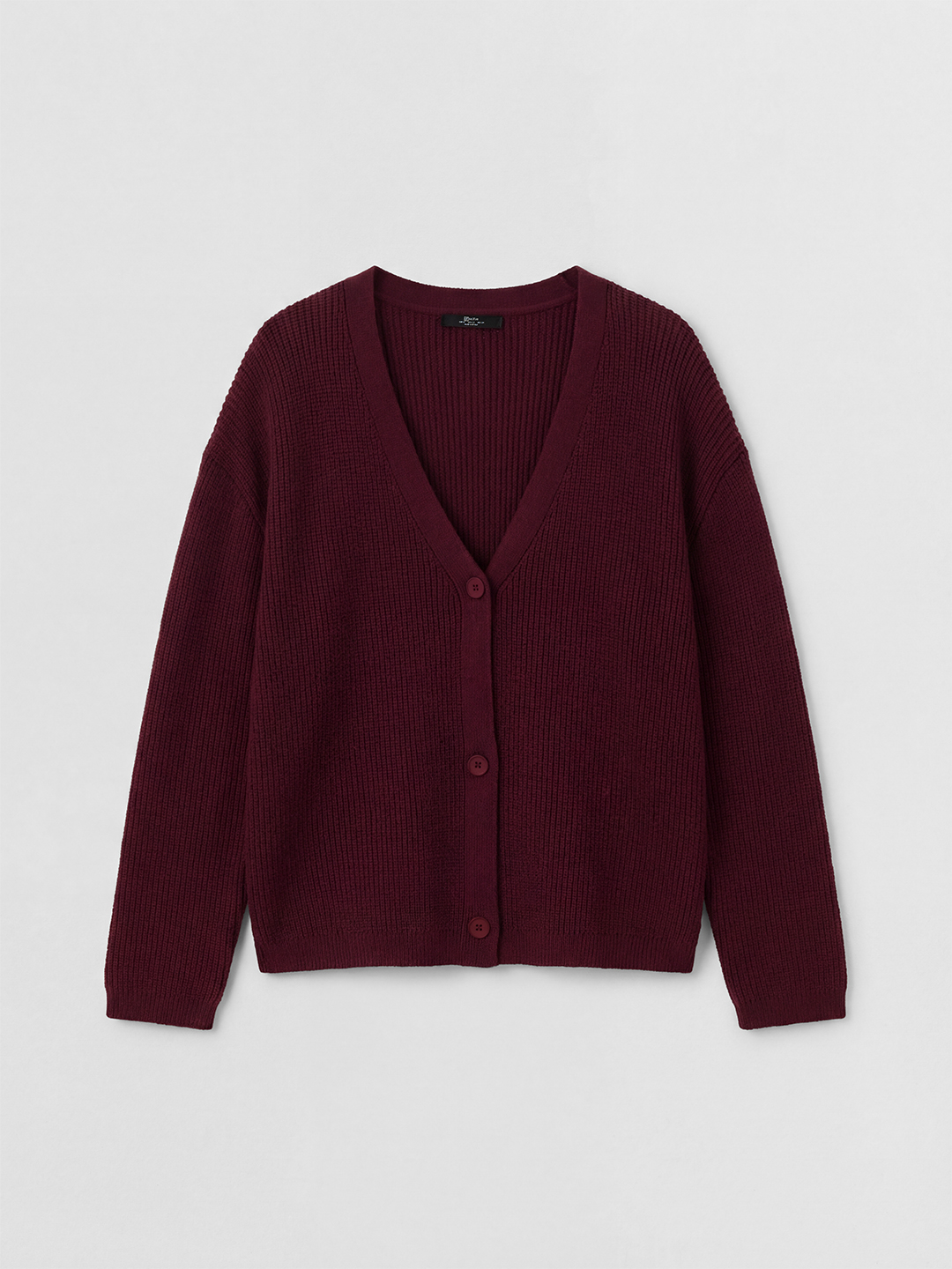 Кардиган бордовый для женщин 48101-67 50