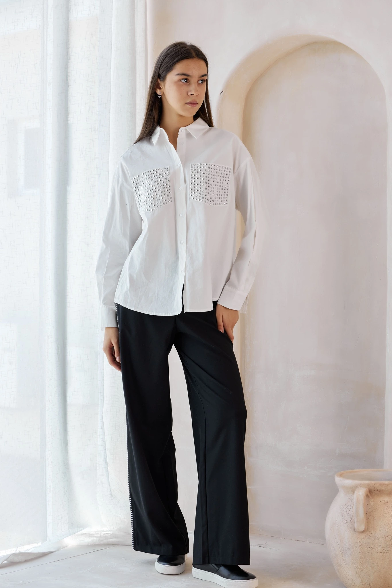 Рубашка белый для женщин 42141-4 66