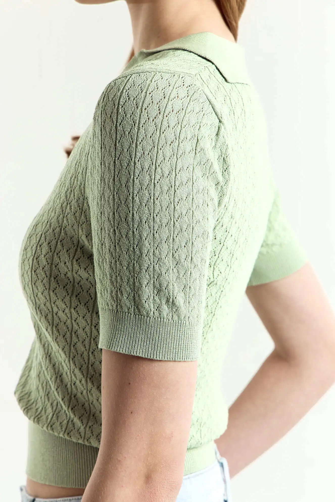 Топ хаки для женщин 45122-14 46