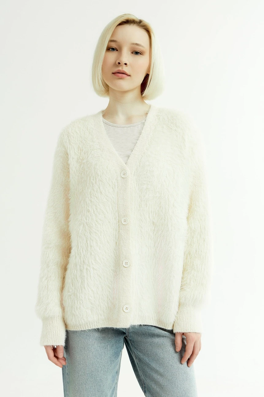 Кардиган бежевый для женщин 43142-15 50