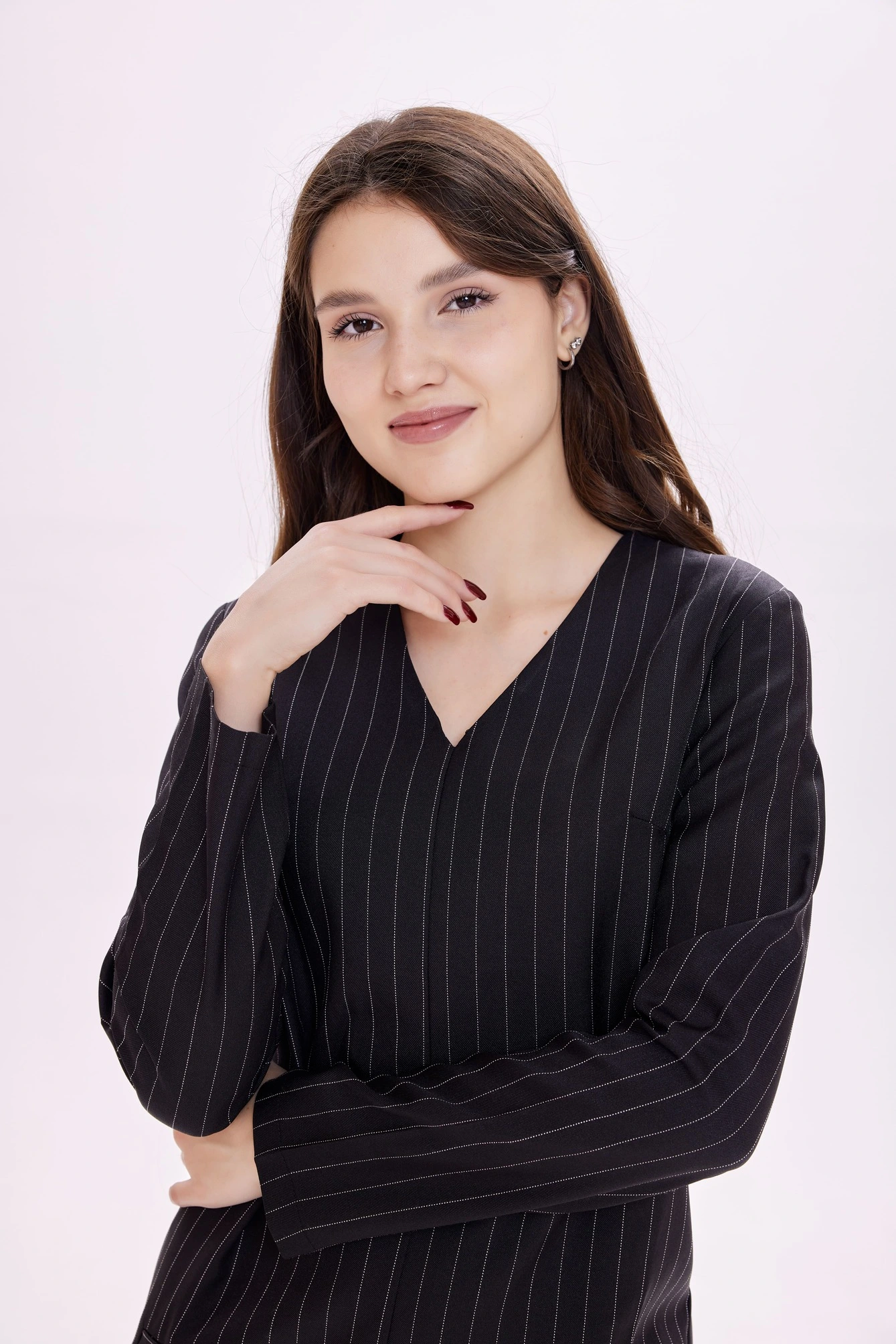 Платье черный для женщин 39231-1 54