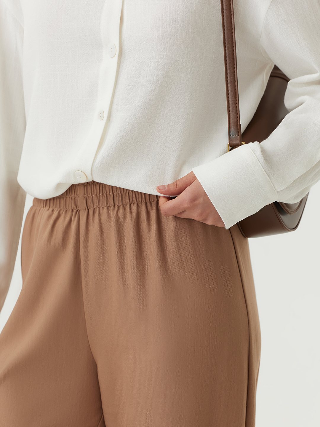 Брюки коричневый для женщин 48203-13 71