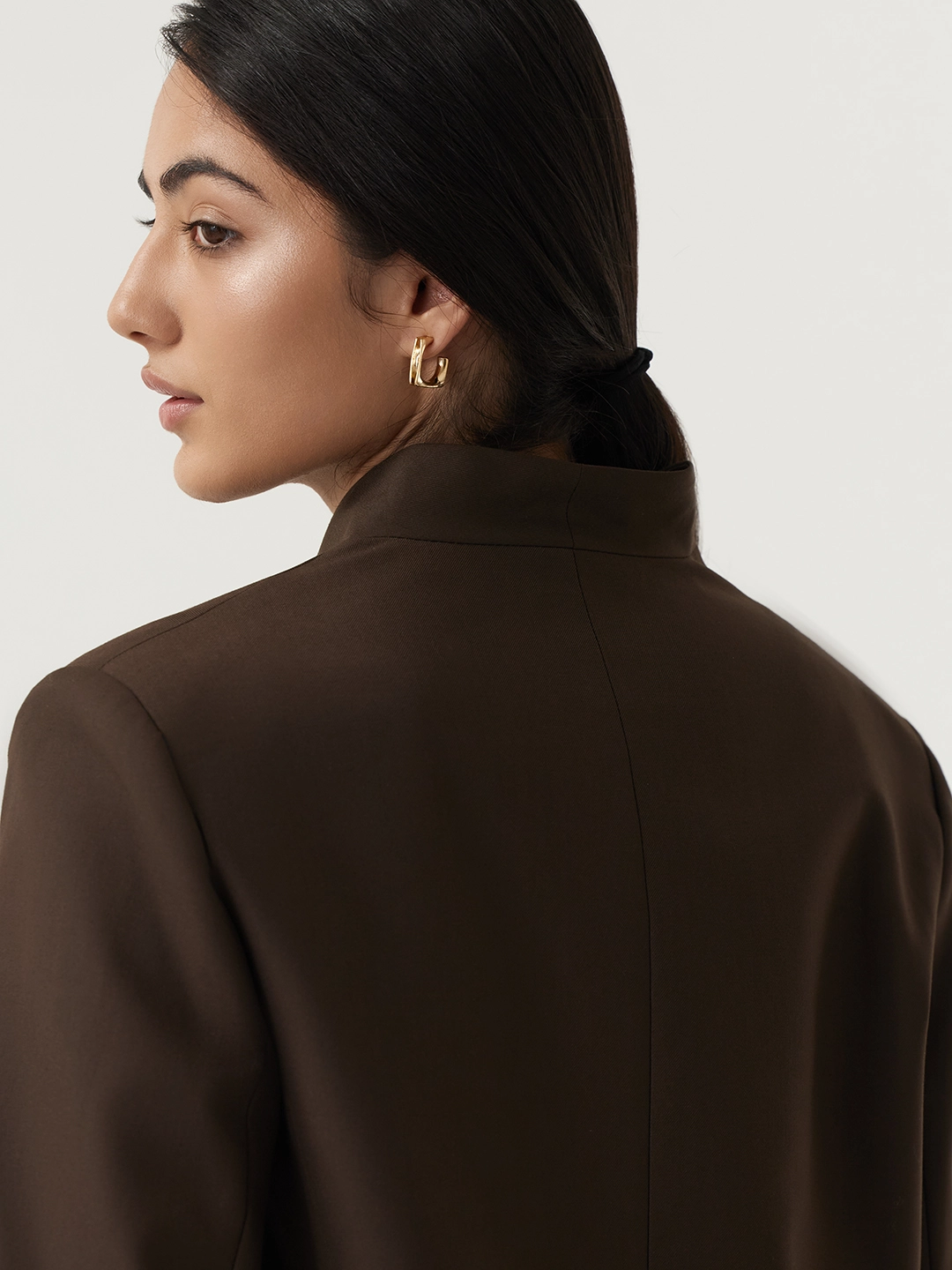 Жакет коричневый для женщин 48143-13 64