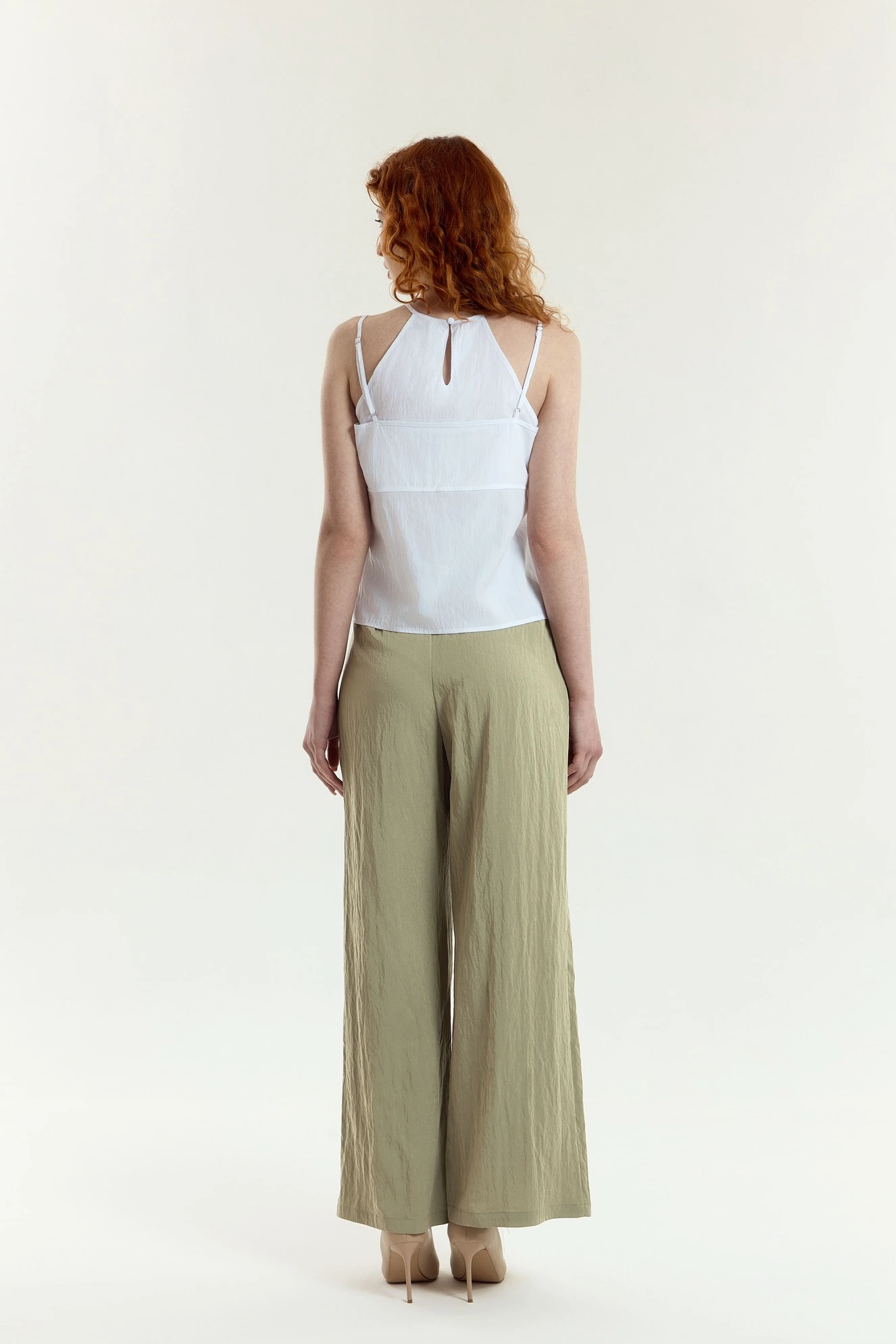 Топ белый для женщин 45117-4 46