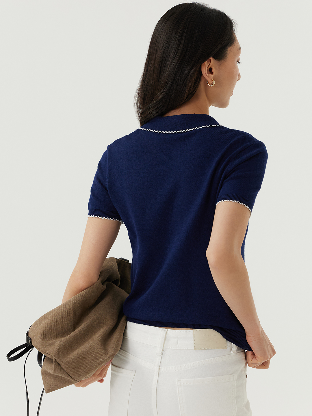 Джемпер синий для женщин 48231-65 60