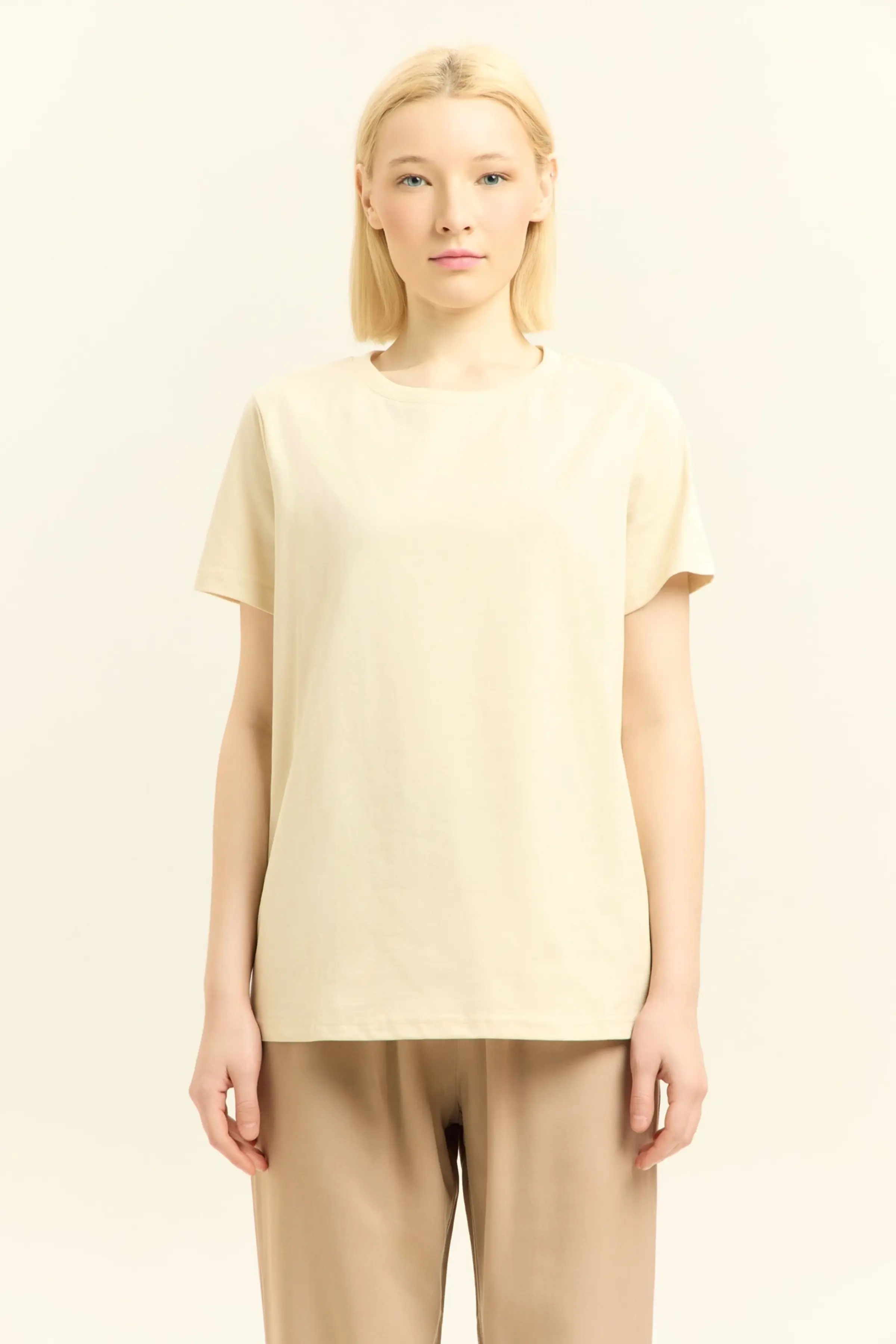 Футболка бежевый для женщин 45263-15 67