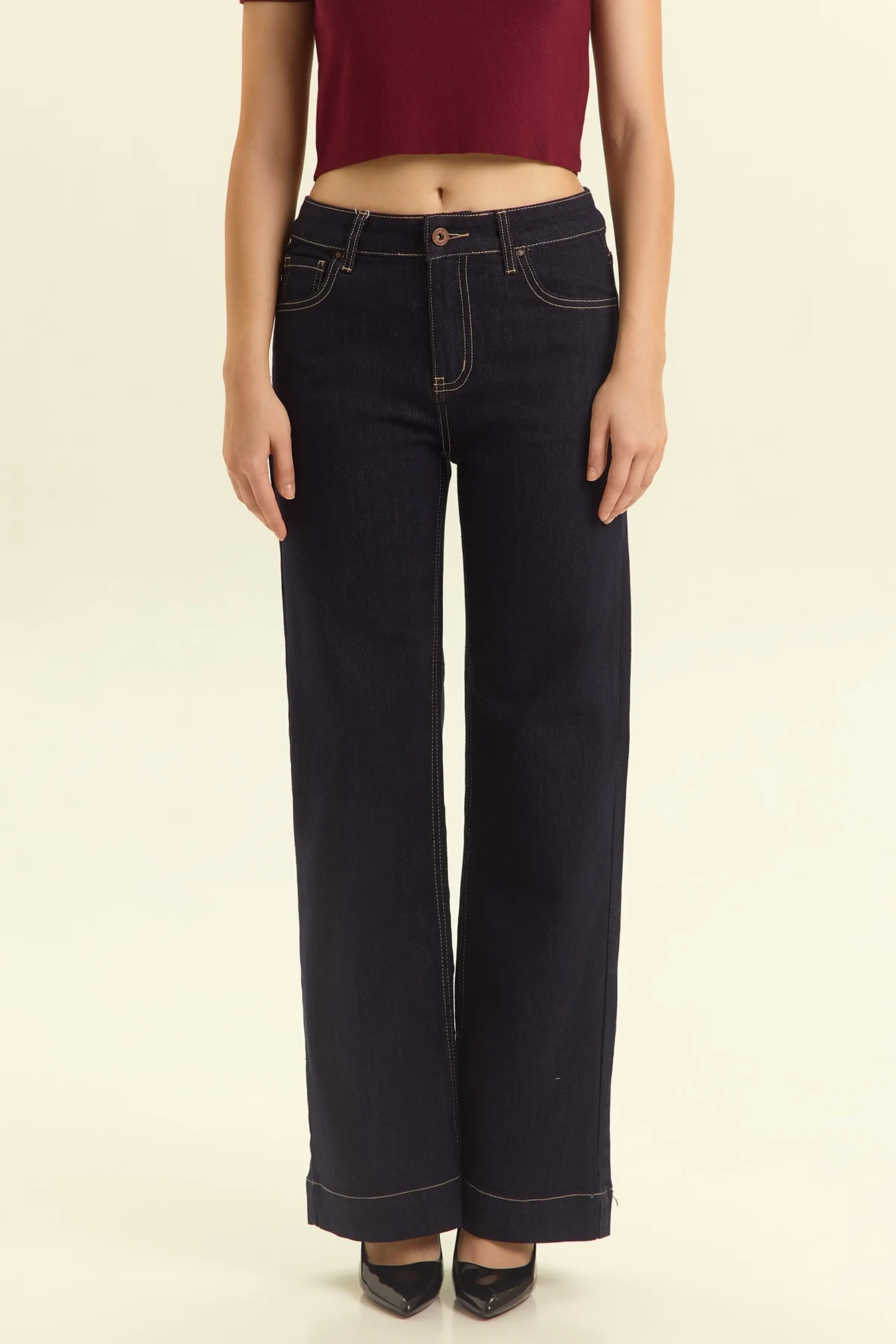 Джинсы темно-синий для женщин 46273-18 74