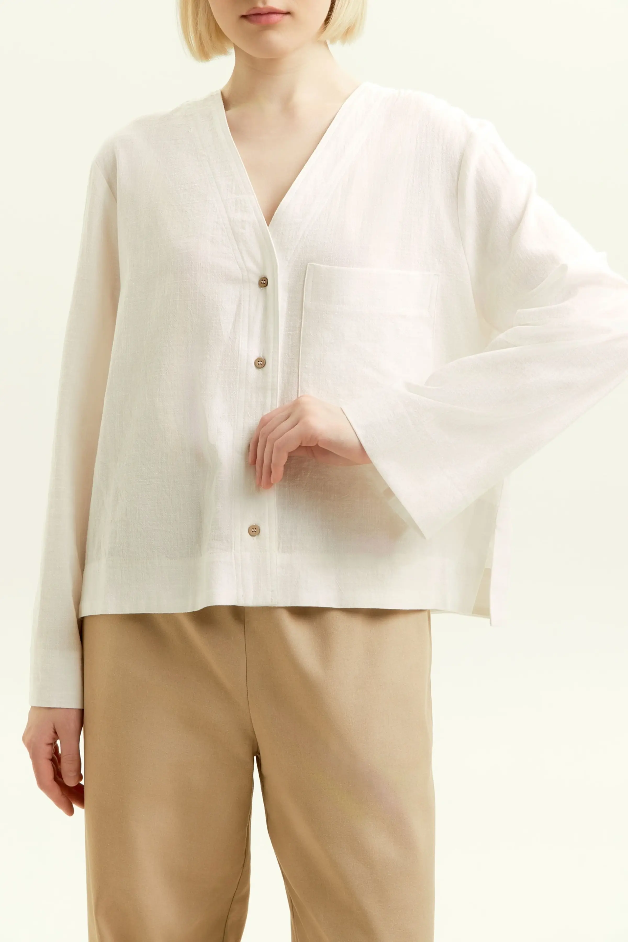 Блузка белый для женщин 45128-4 28