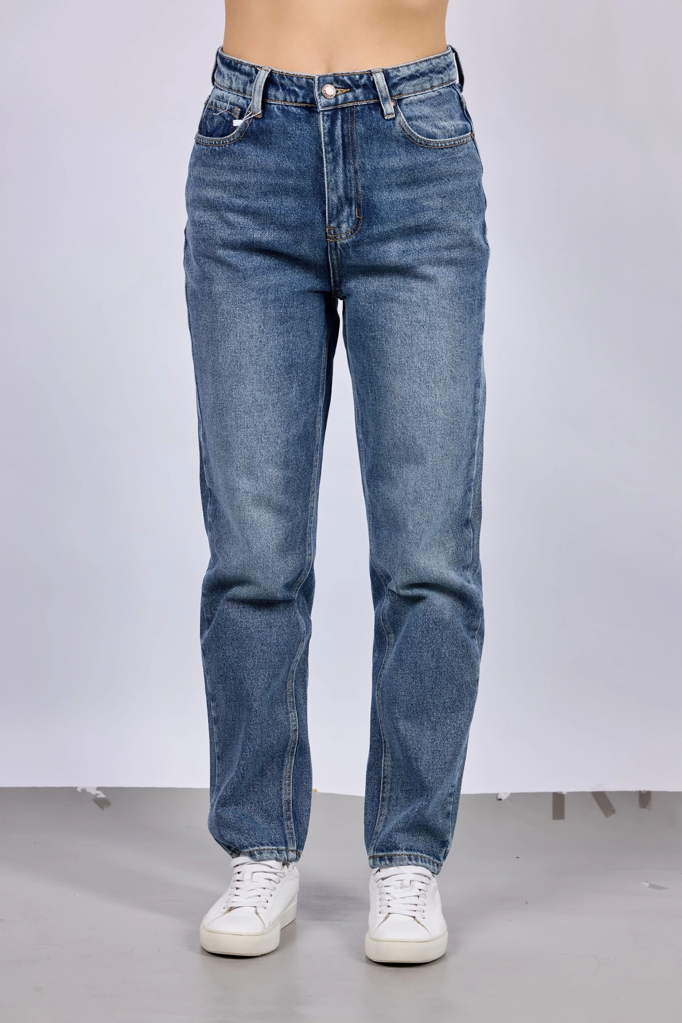 Джинсы голубой для женщин 43755-10 74