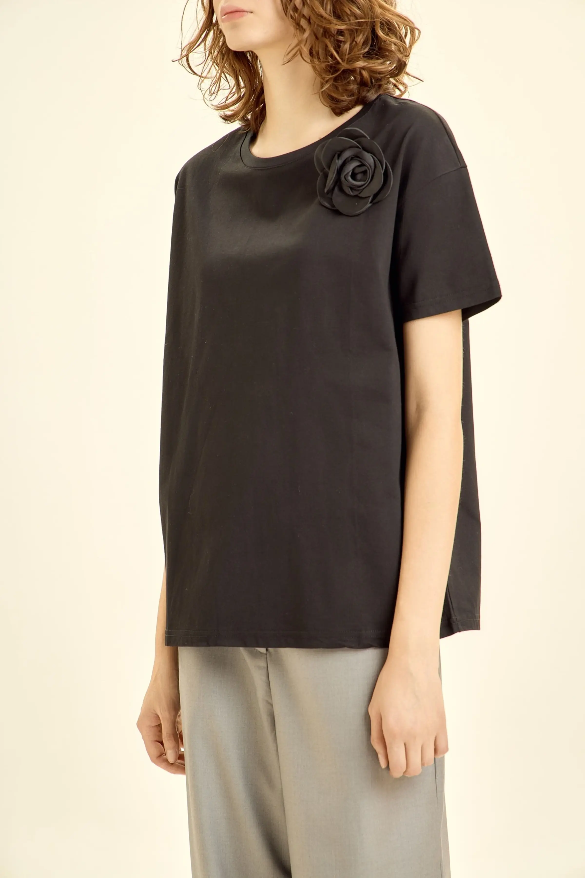 Футболка черный для женщин 46124-1 67