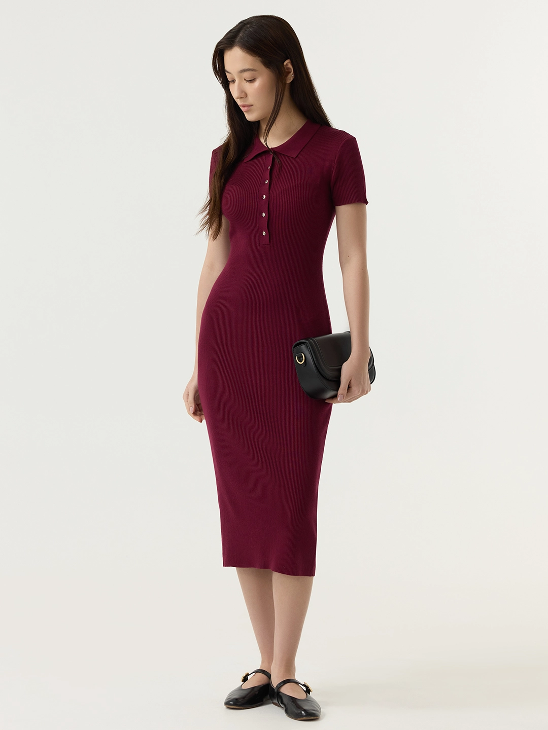 Платье бордовый для женщин 48105-67 54