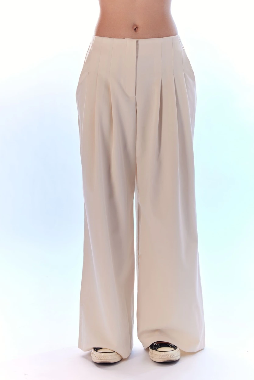 Брюки айвори для женщин 44290-234 71