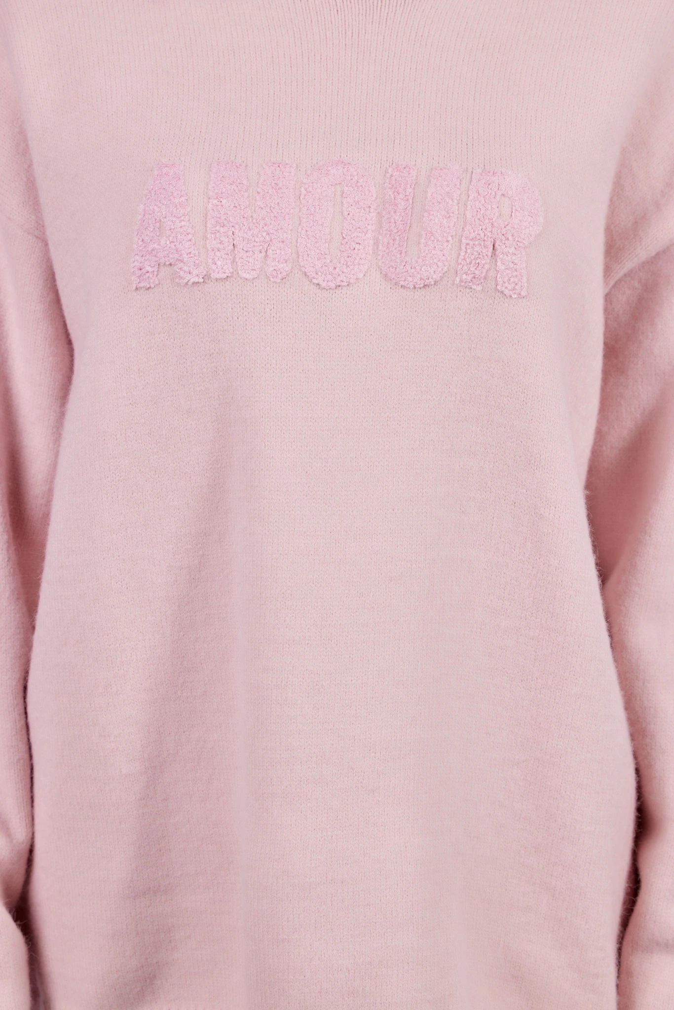 Свитер светло-розовый для женщин 43126-27 65