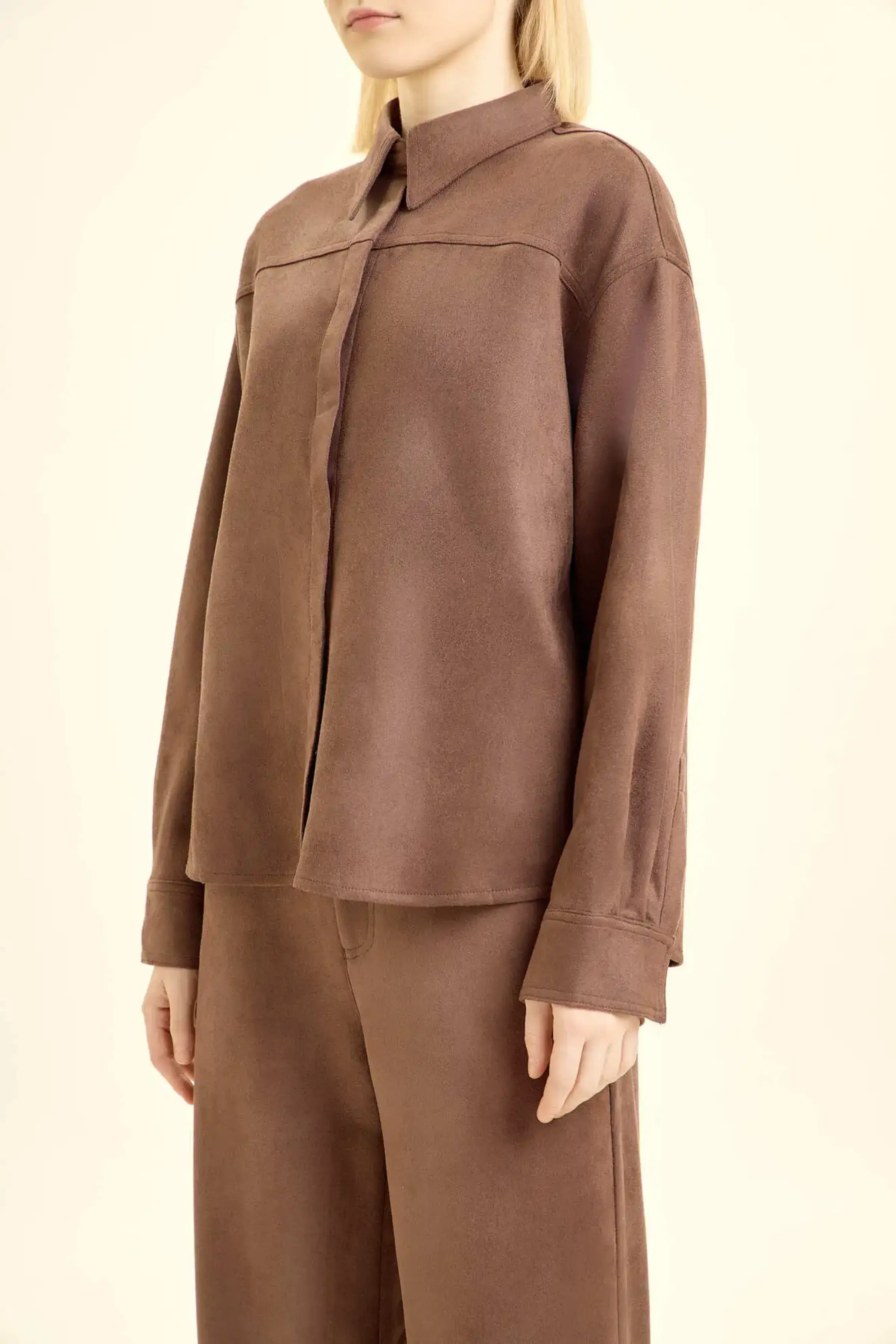 Рубашка коричневый для женщин 46131-13 66