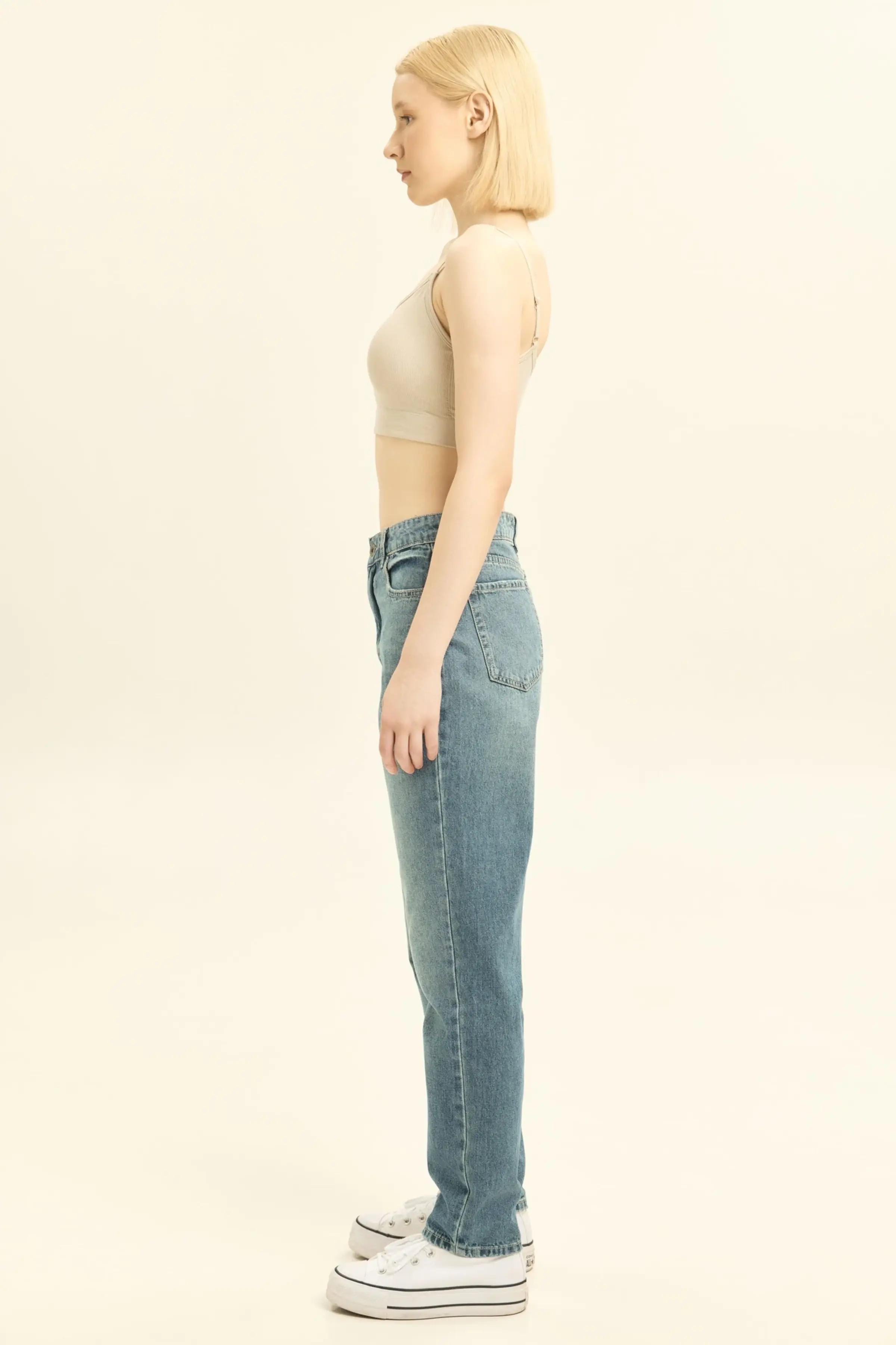 Джинсы голубой для женщин 45755-10 74