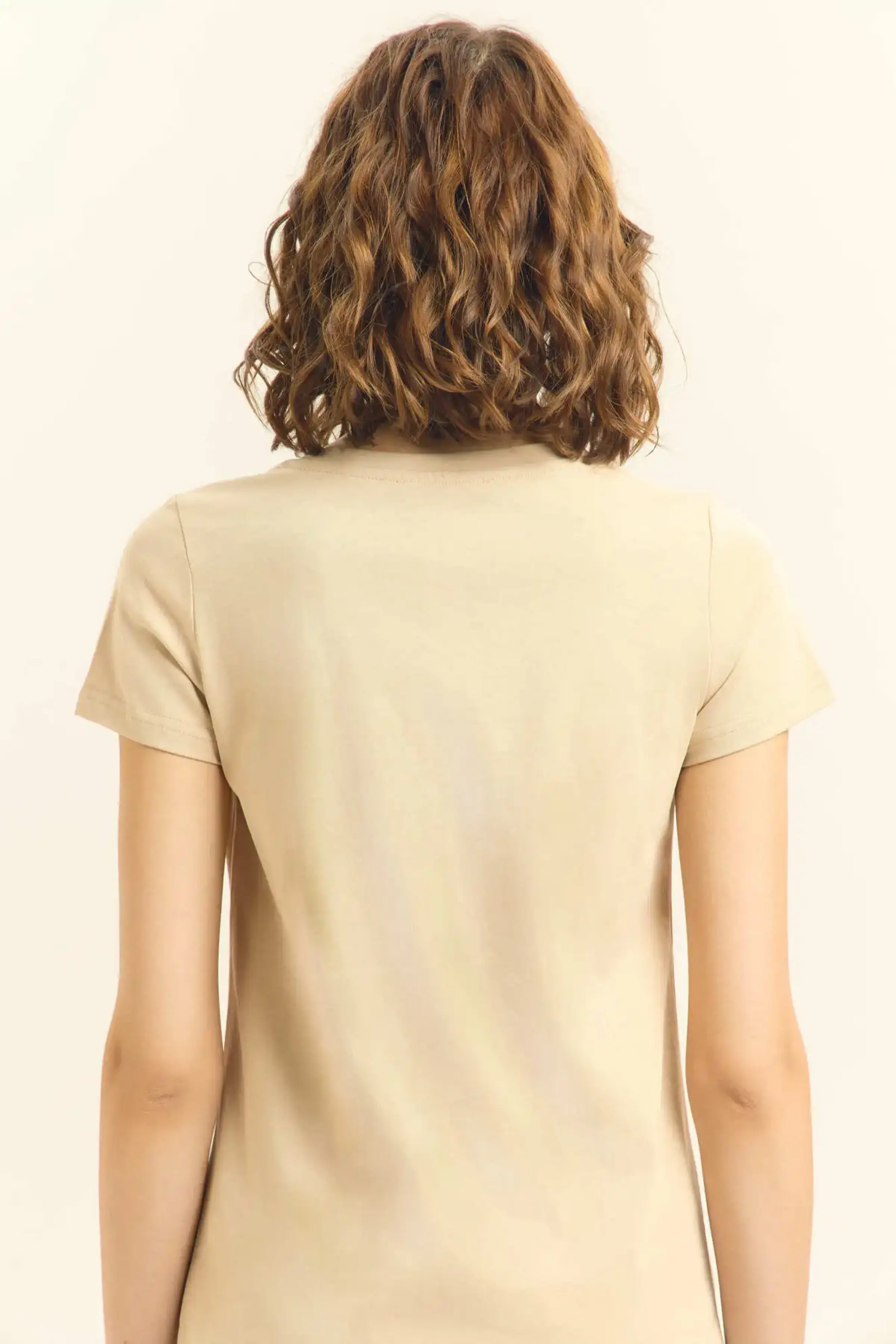 Футболка бежевый для женщин 45262-15 67