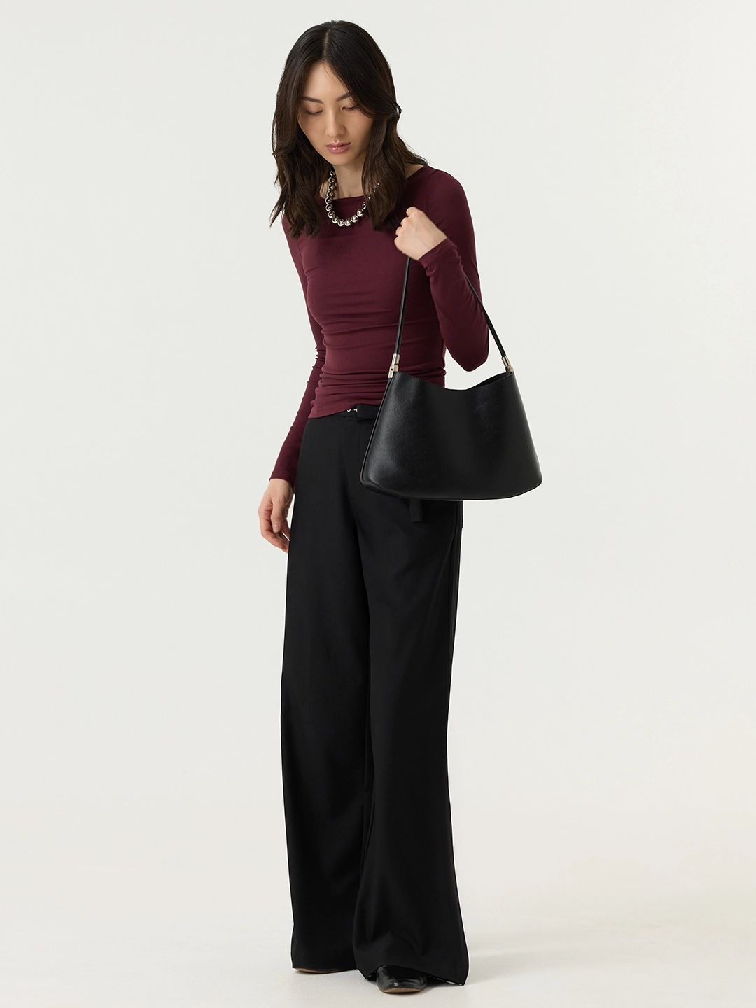 Брюки черный для женщин 48187-1 71