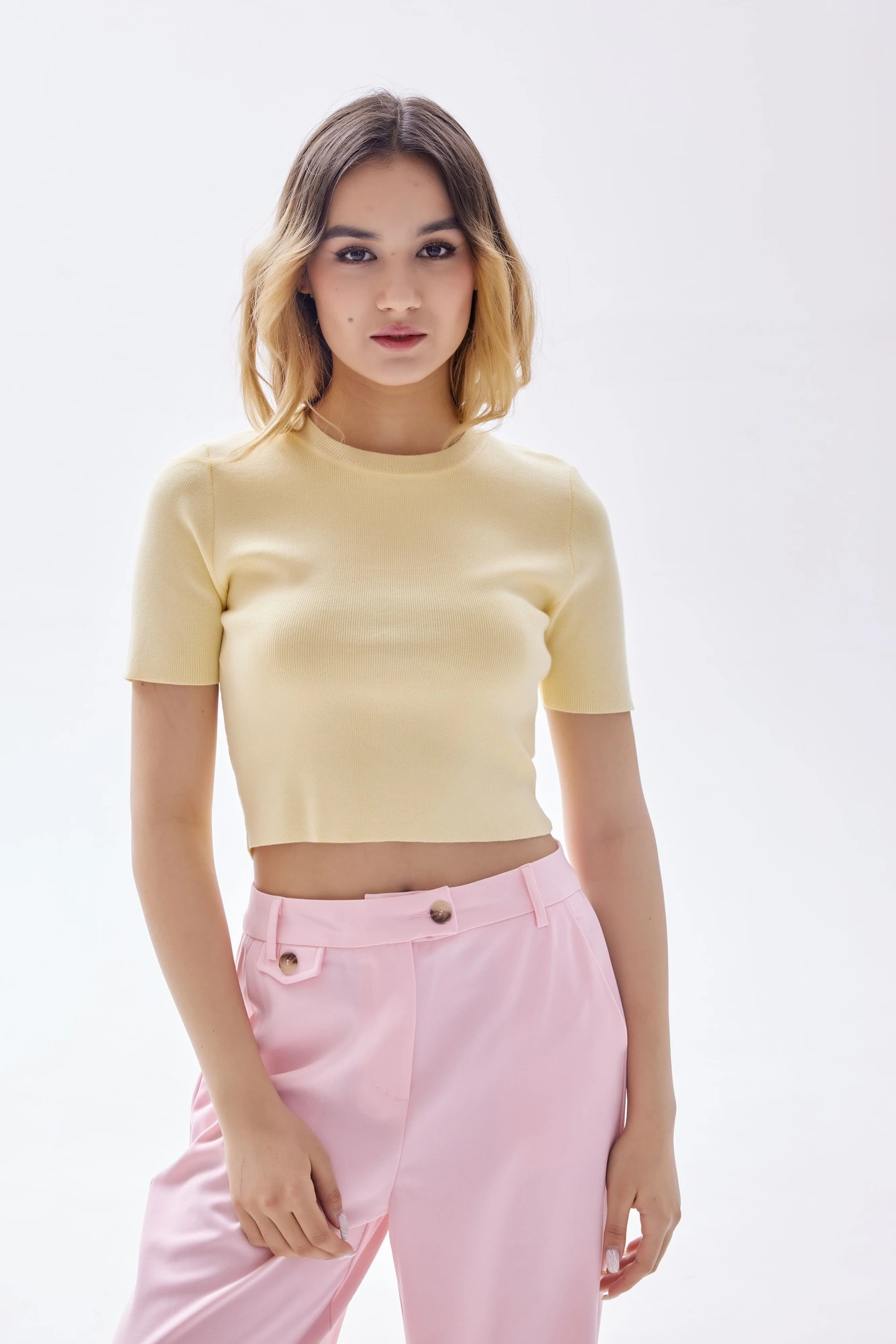 Джемпер желтый для женщин 40198-5 60