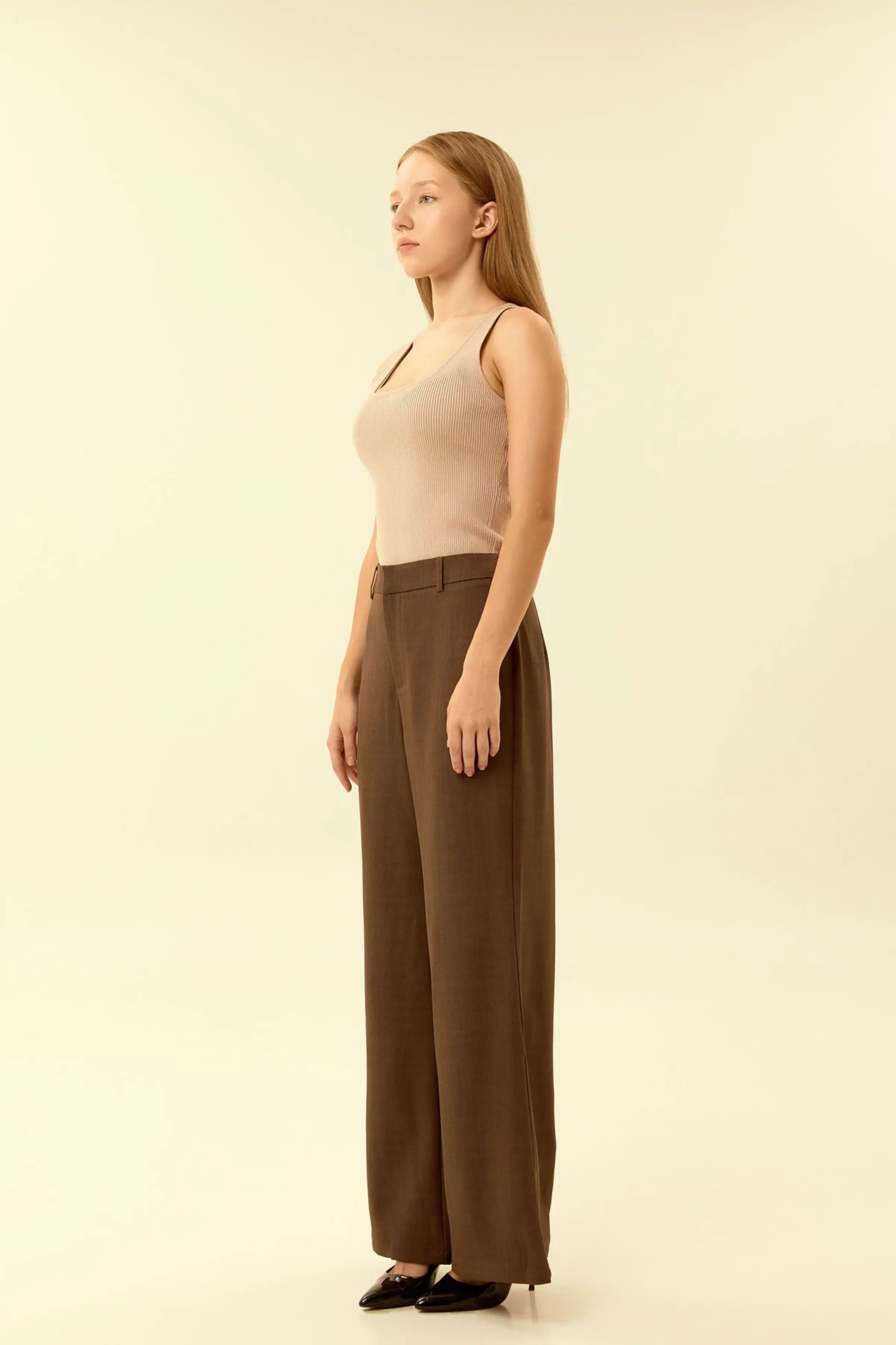 Брюки коричневый для женщин 46106-13 71