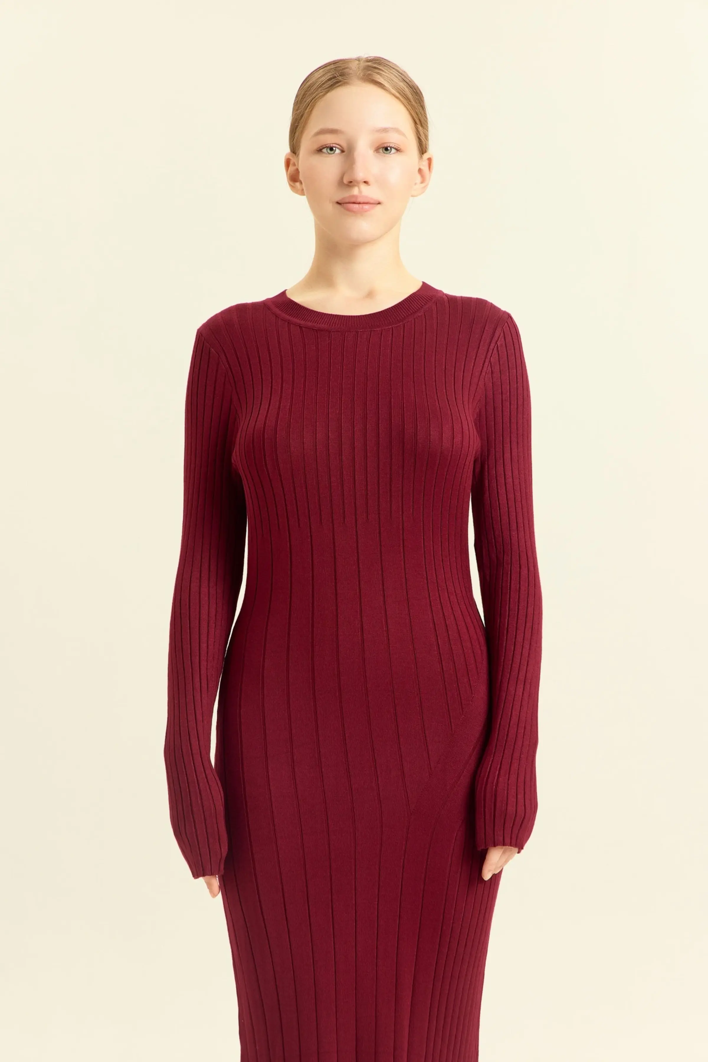 Платье бордовый для женщин 46204-67 54