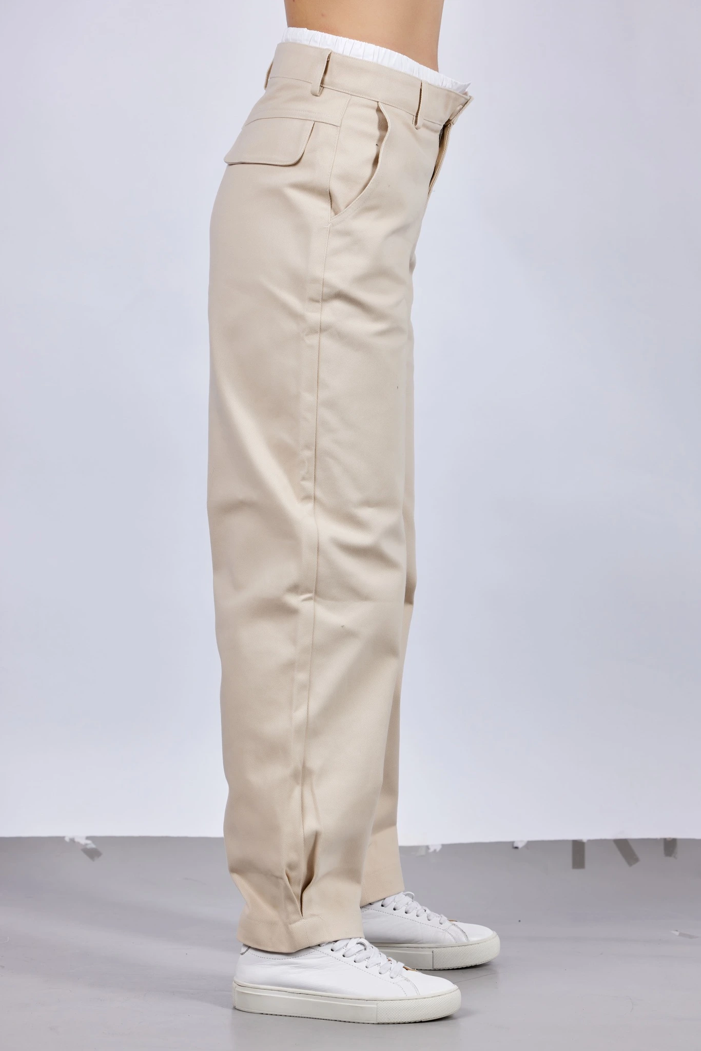 Брюки бежевый для женщин 43223-15 71