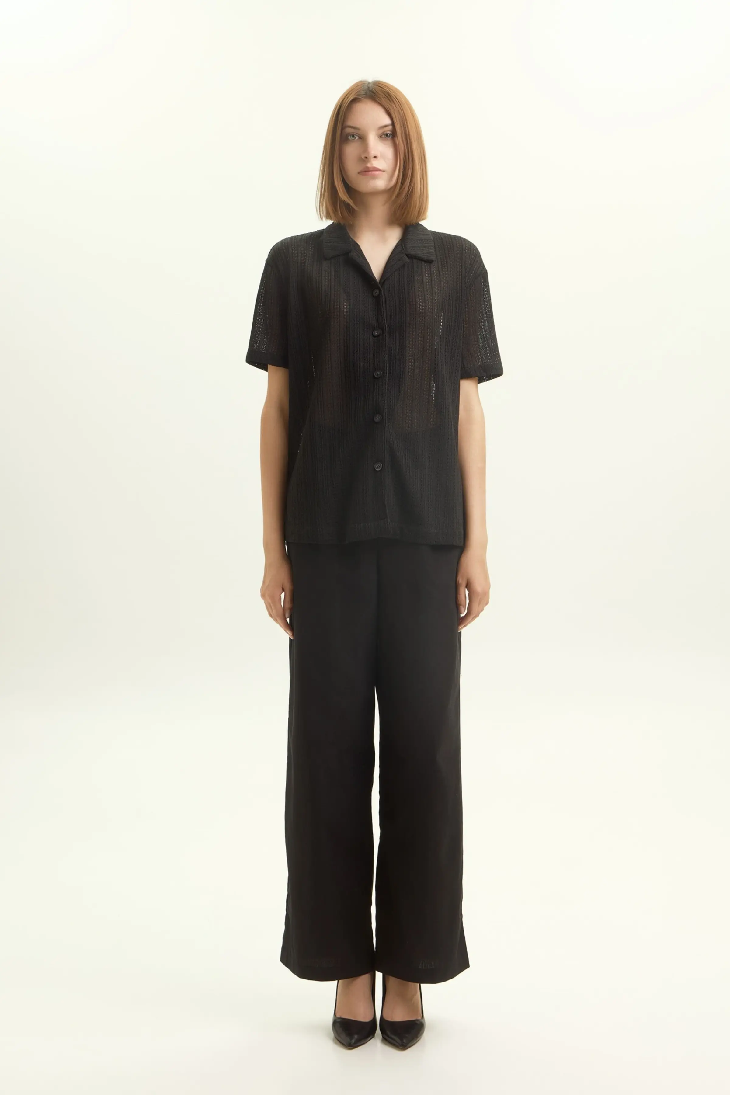 Брюки черный для женщин 45182-1 71