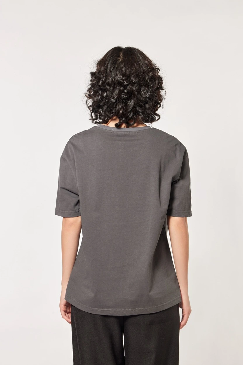 Футболка серый для женщин 44271-61 67