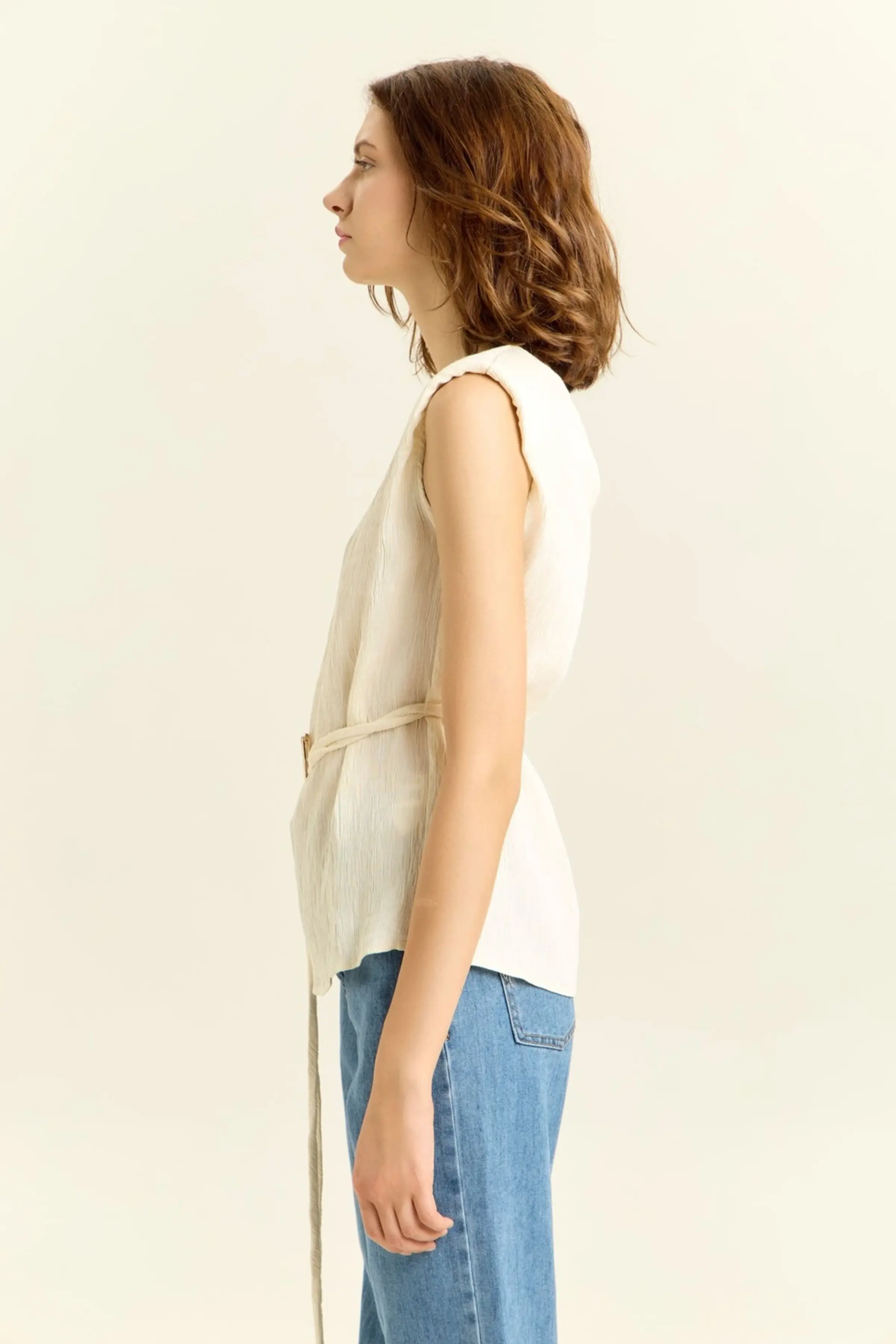 Блузка айвори для женщин 45220-234 28