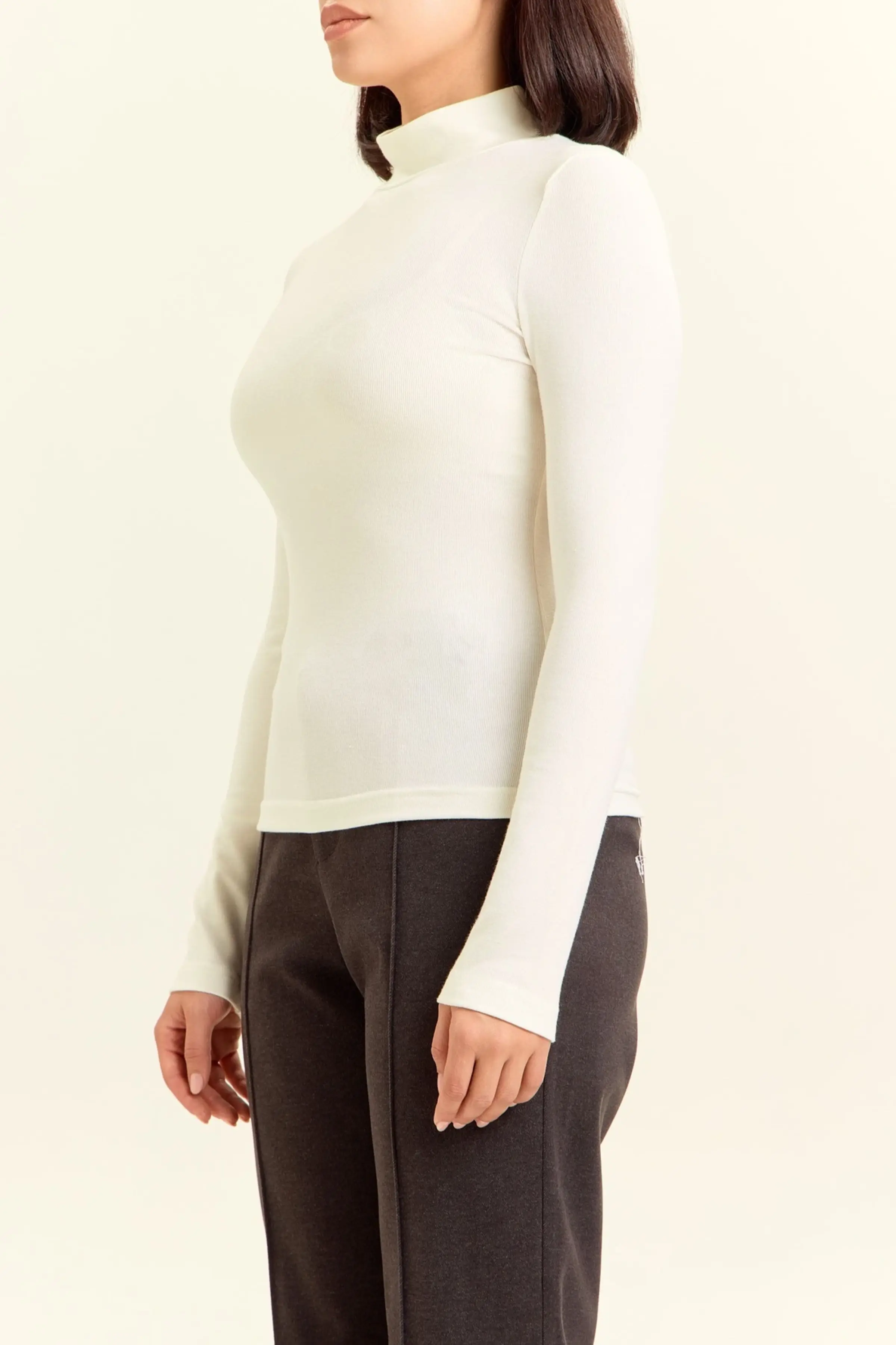 Лонгслив белый для женщин 47224-4 59