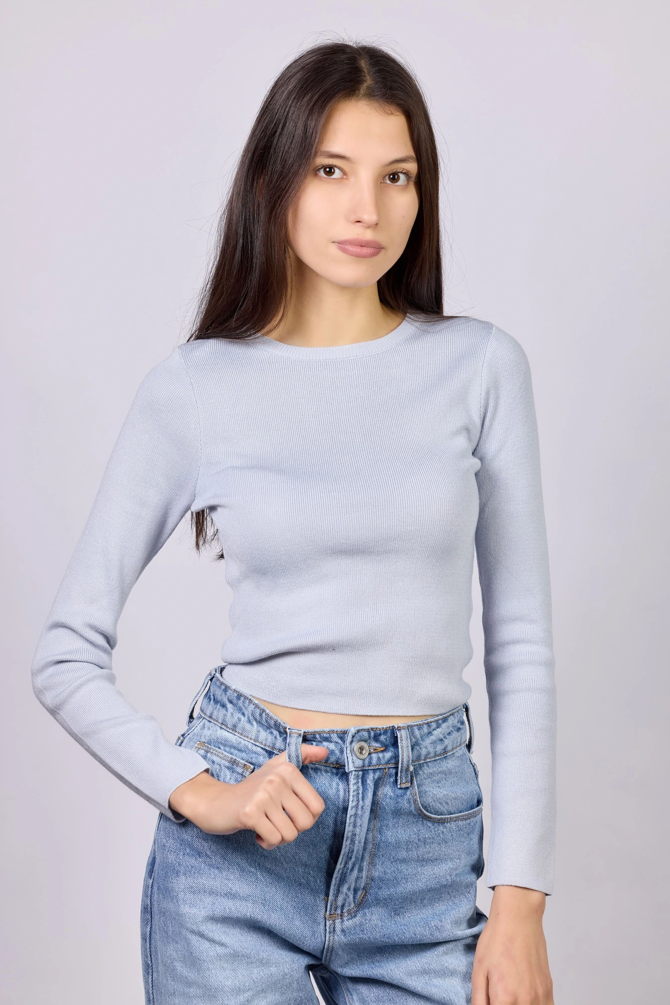 Джемпер синий для женщин 42167-65 60