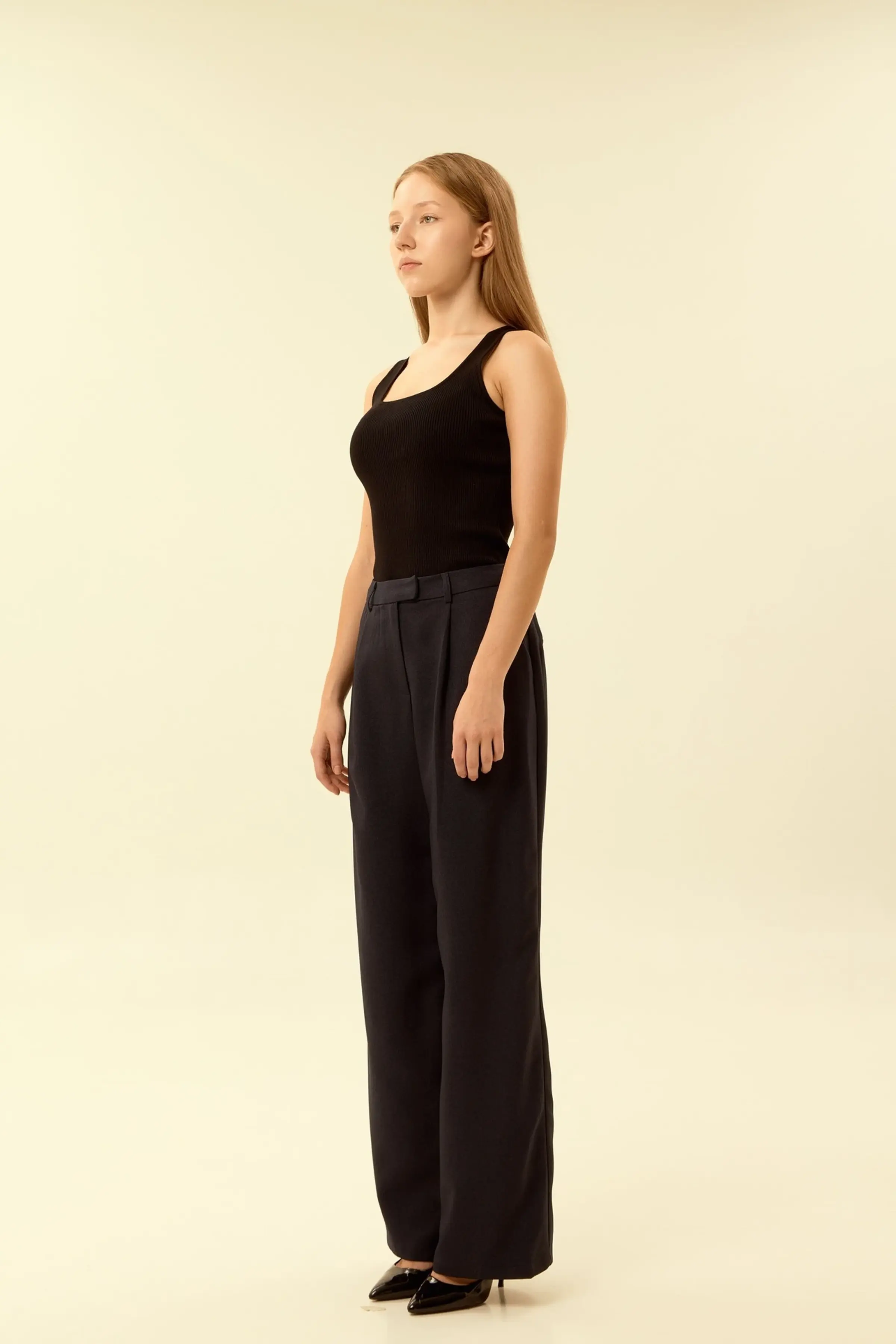 Брюки синий для женщин 46207-65 71