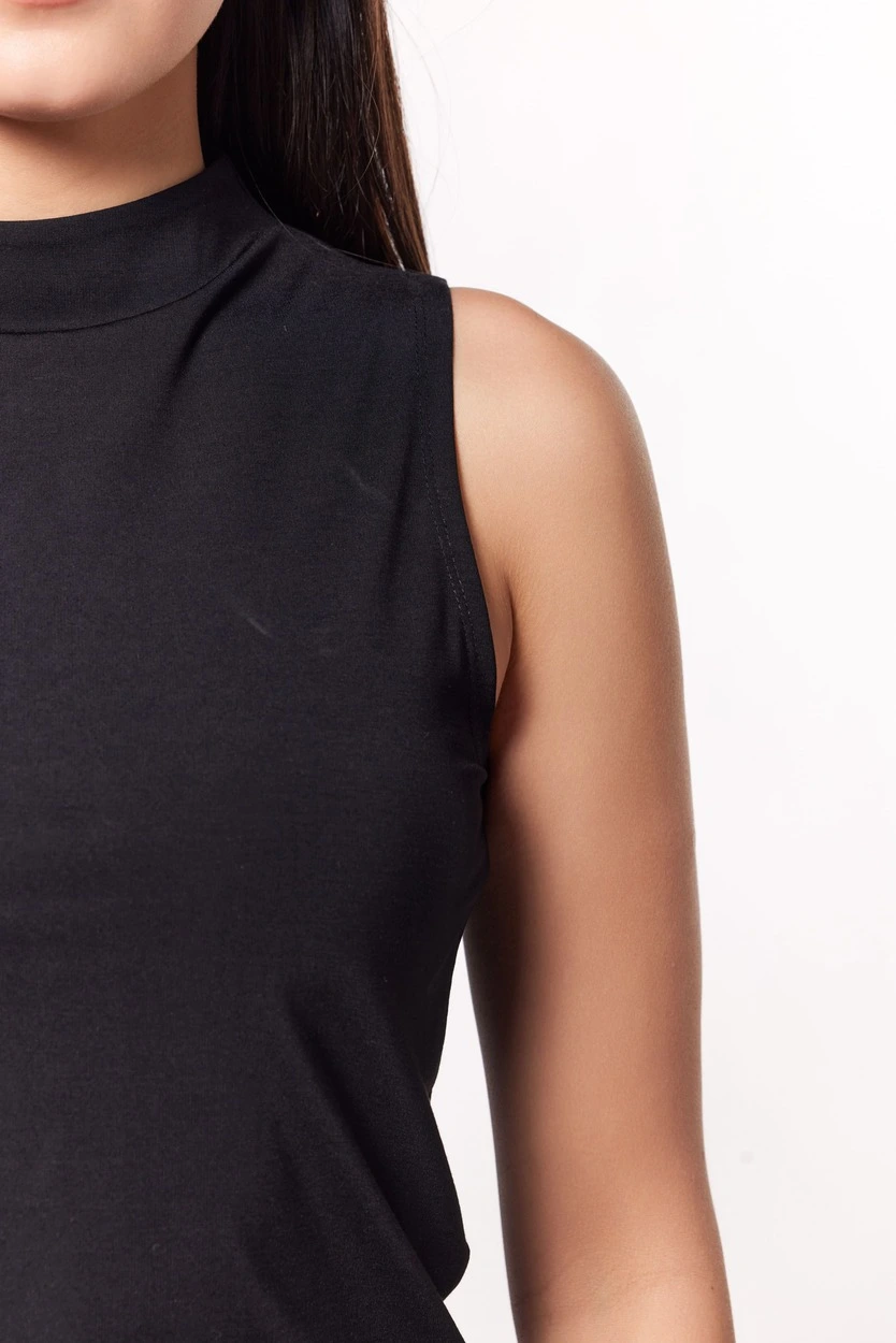 Топ черный для женщин 42180-1 46