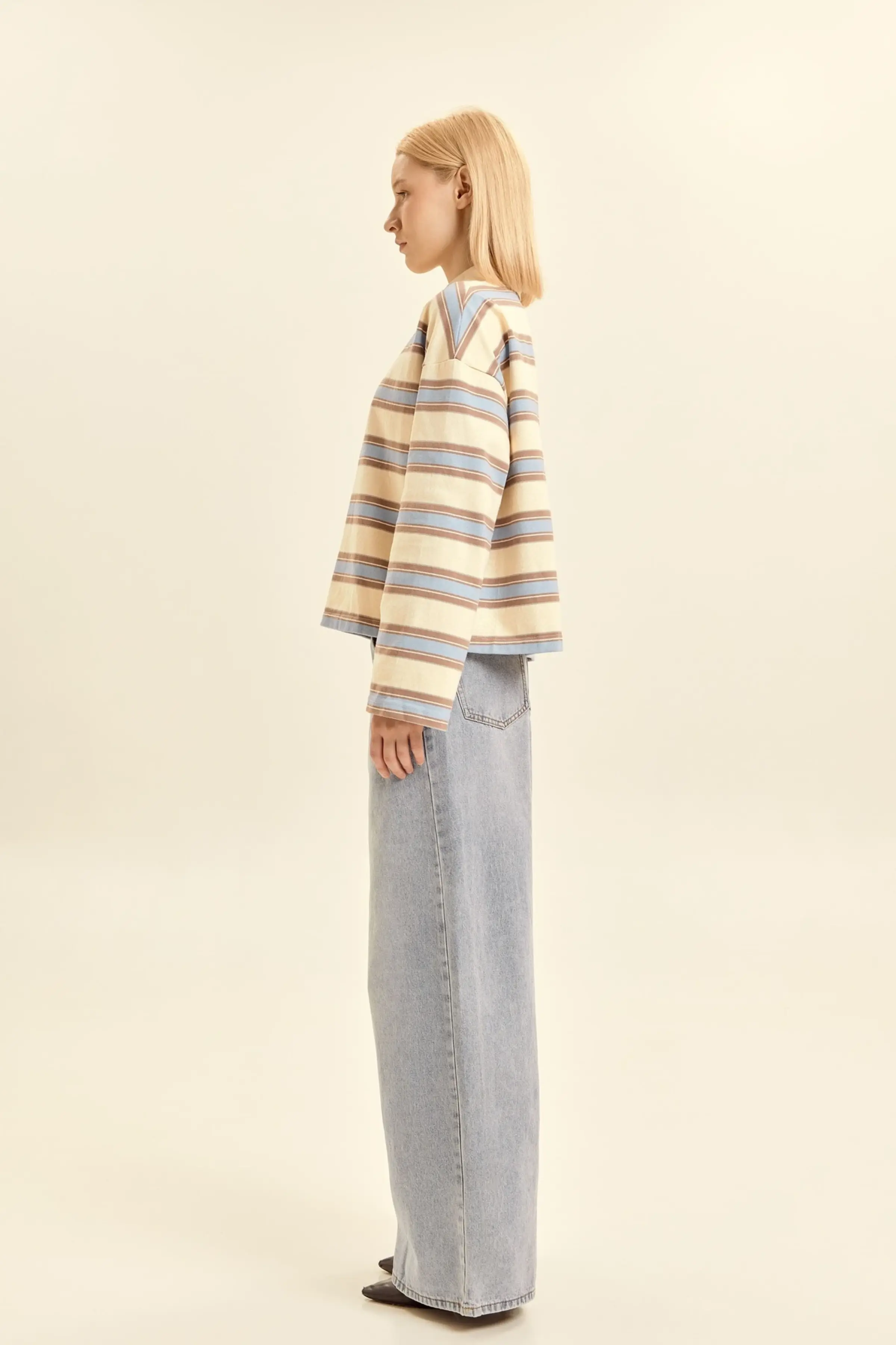 Джинсы голубой для женщин 46188-10 74