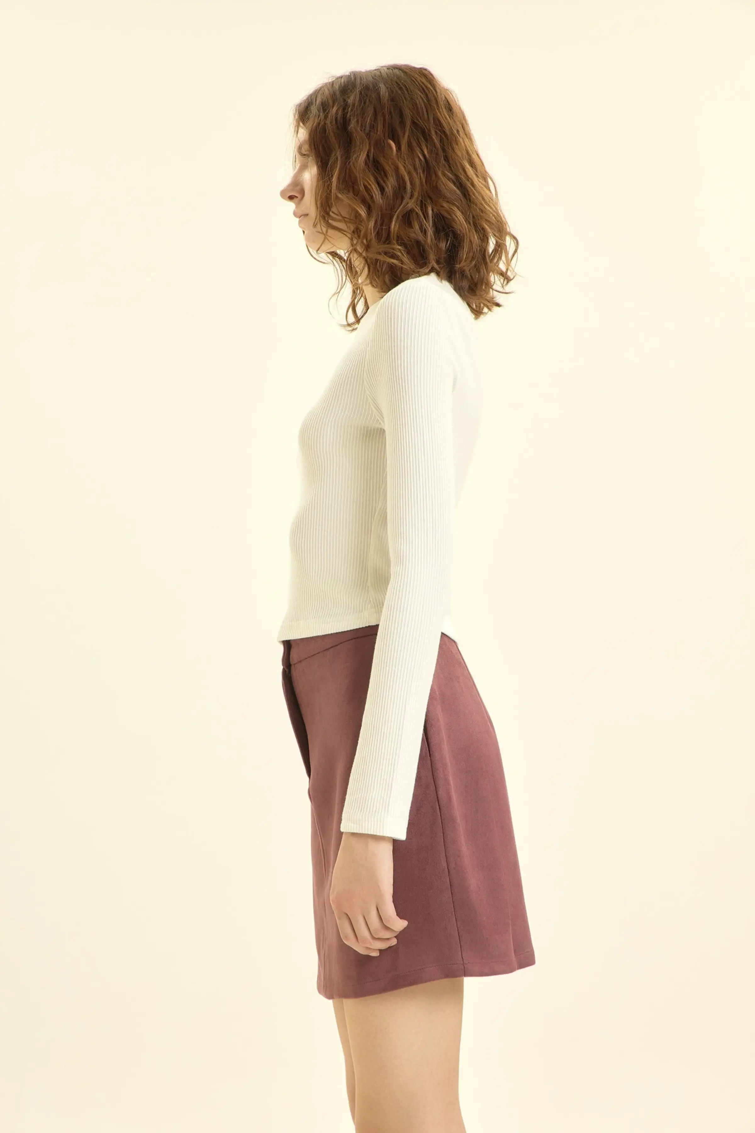 Лонгслив белый для женщин 46164-4 59