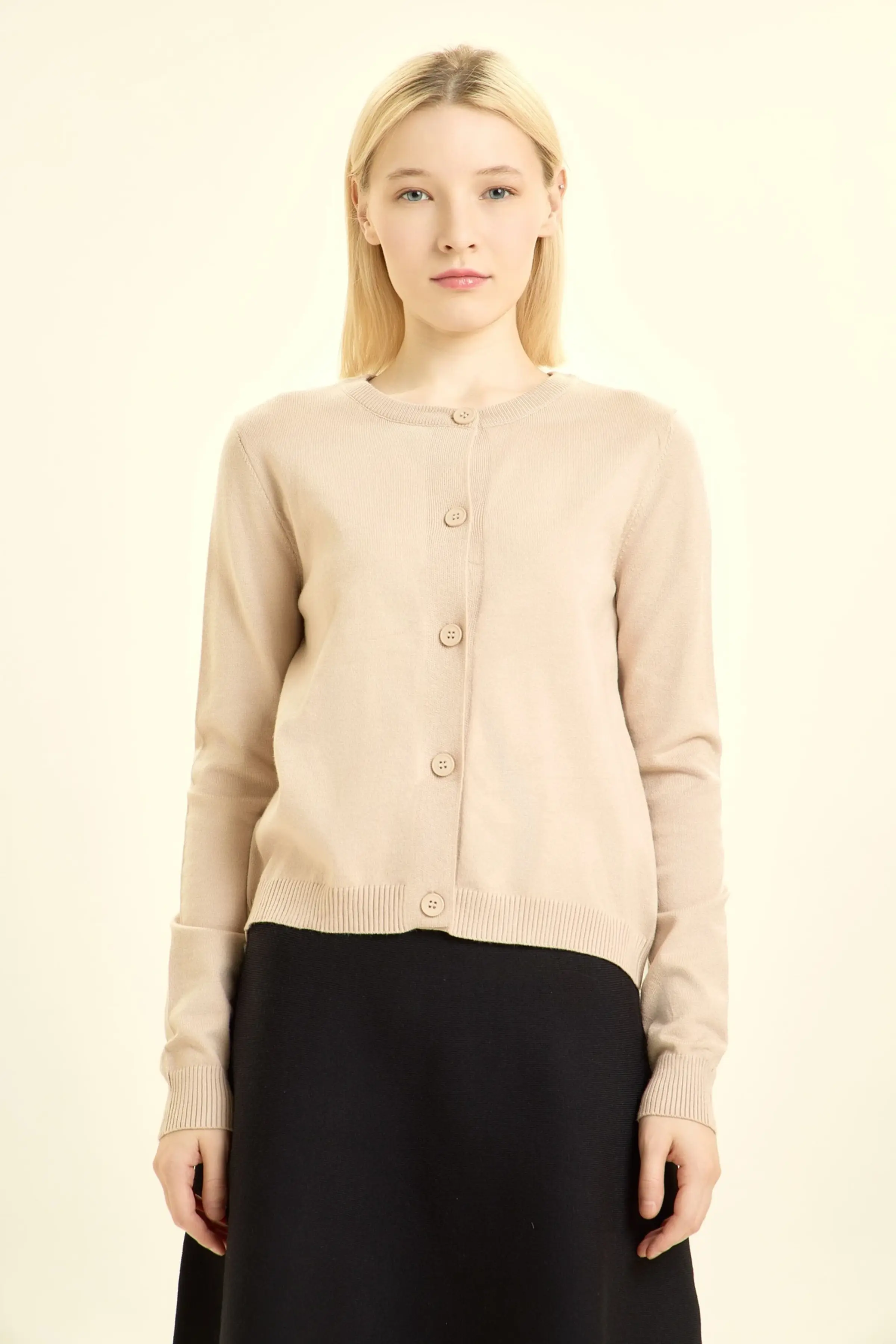 Кардиган бежевый для женщин 46231-15 50