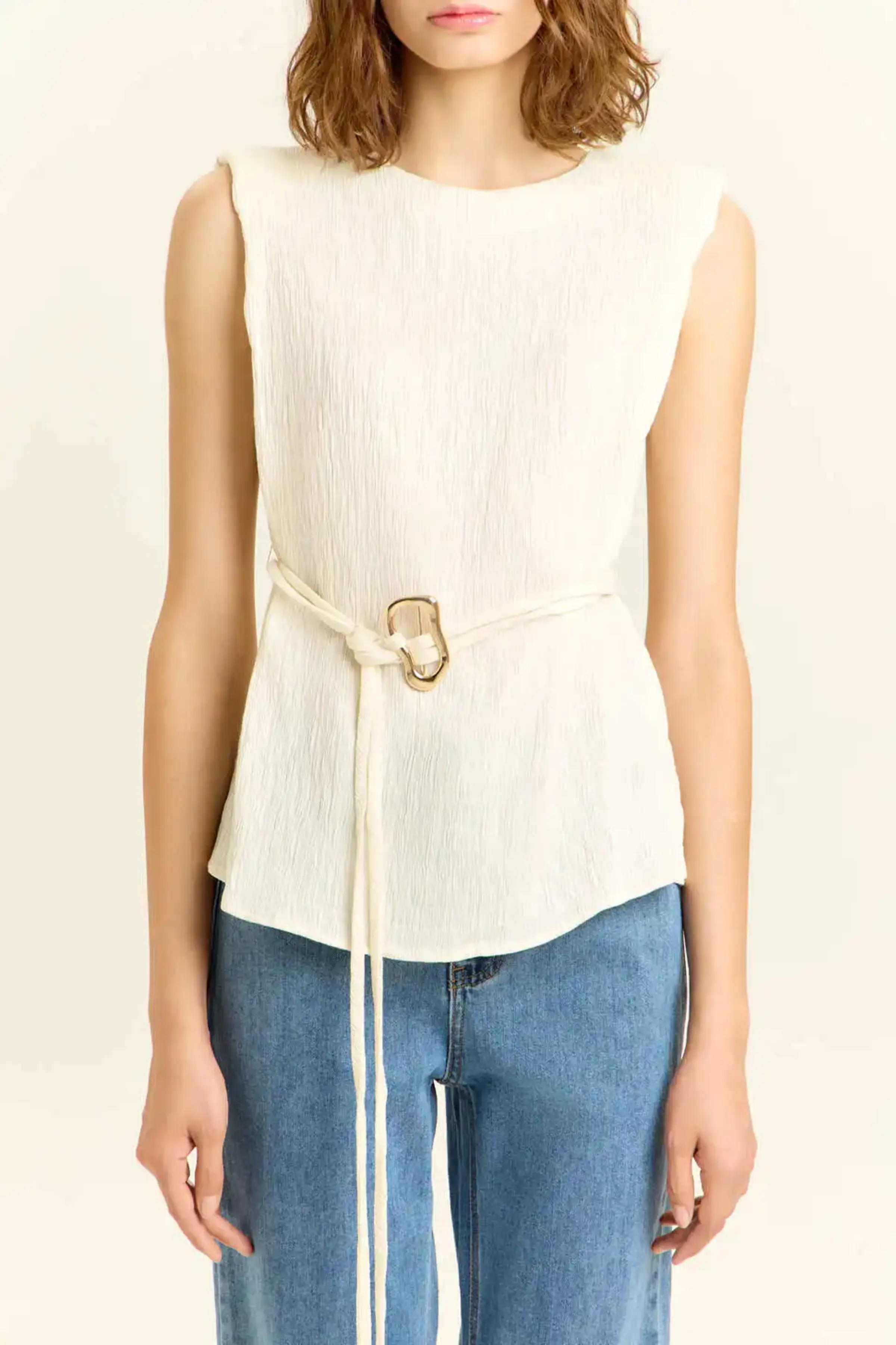 Блузка айвори для женщин 45220-234 28