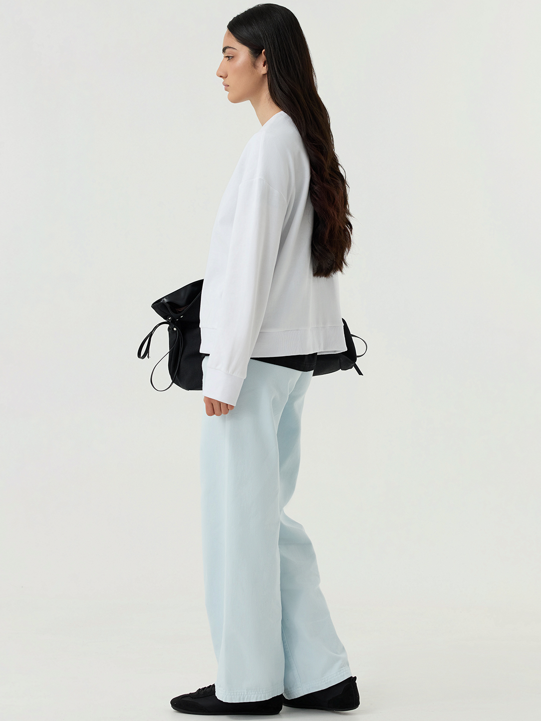 Лонгслив белый для женщин 48197-4 59