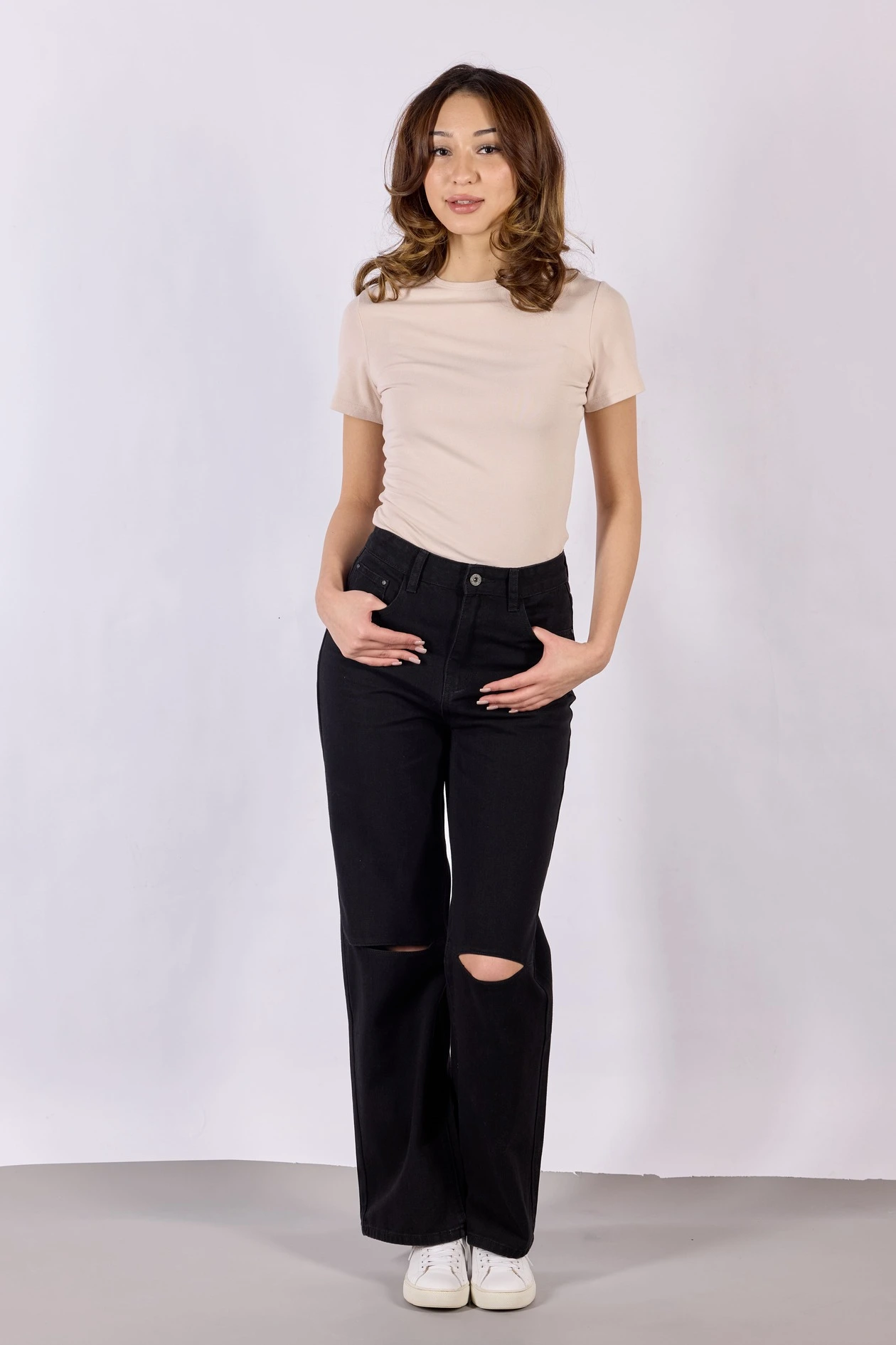 Футболка бежевый для женщин 44172-15 67