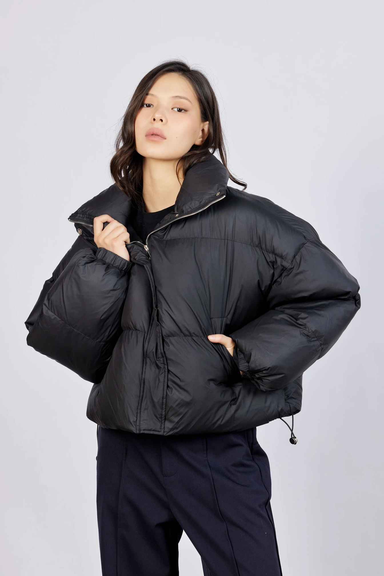 Куртка черный для женщин 42287-1 47