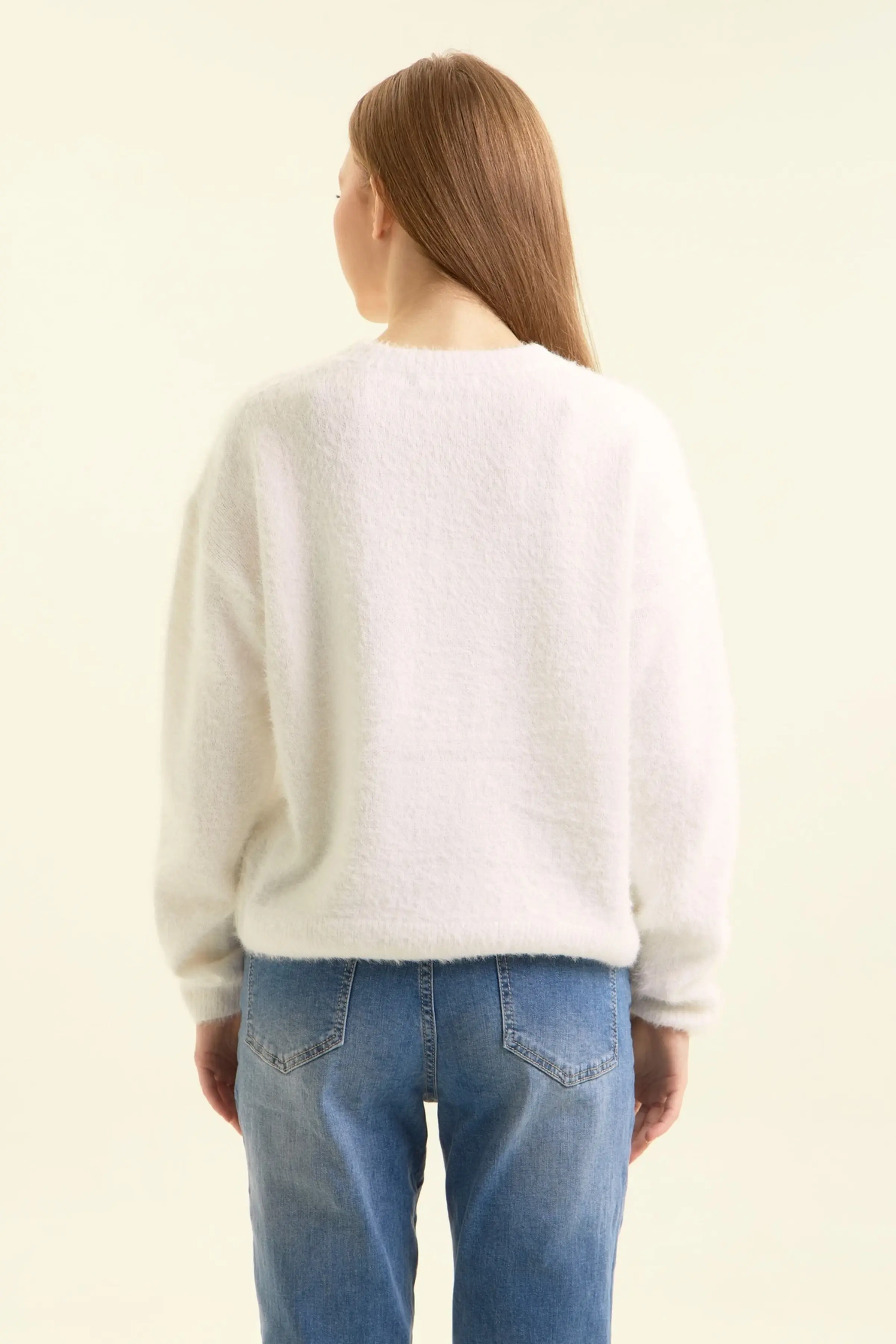 Свитер белый для женщин 47400-4 65