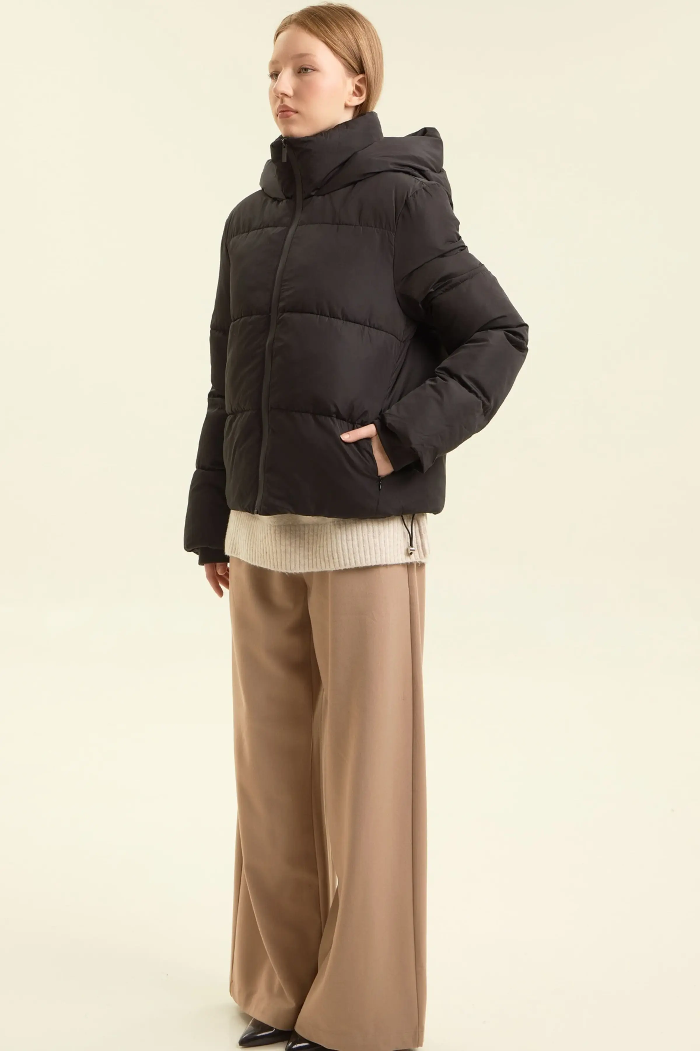 Куртка черный для женщин 47127-1 47